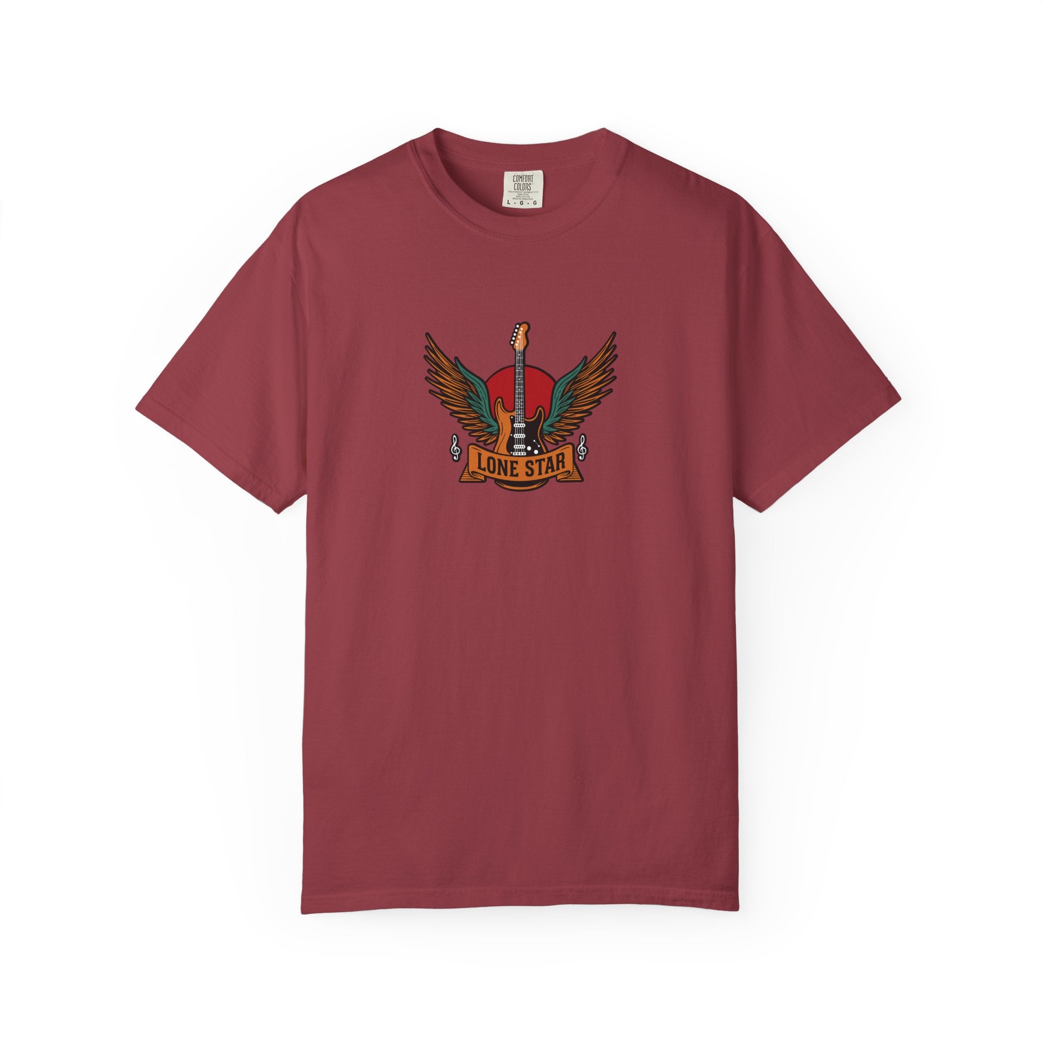 Lone Star Unisex Garment-Dyed T-Shirt, Casual Tee, Gift for Texas Lovers, Vintage Style, Comfortable Everyday Shirt, Great for Festivals