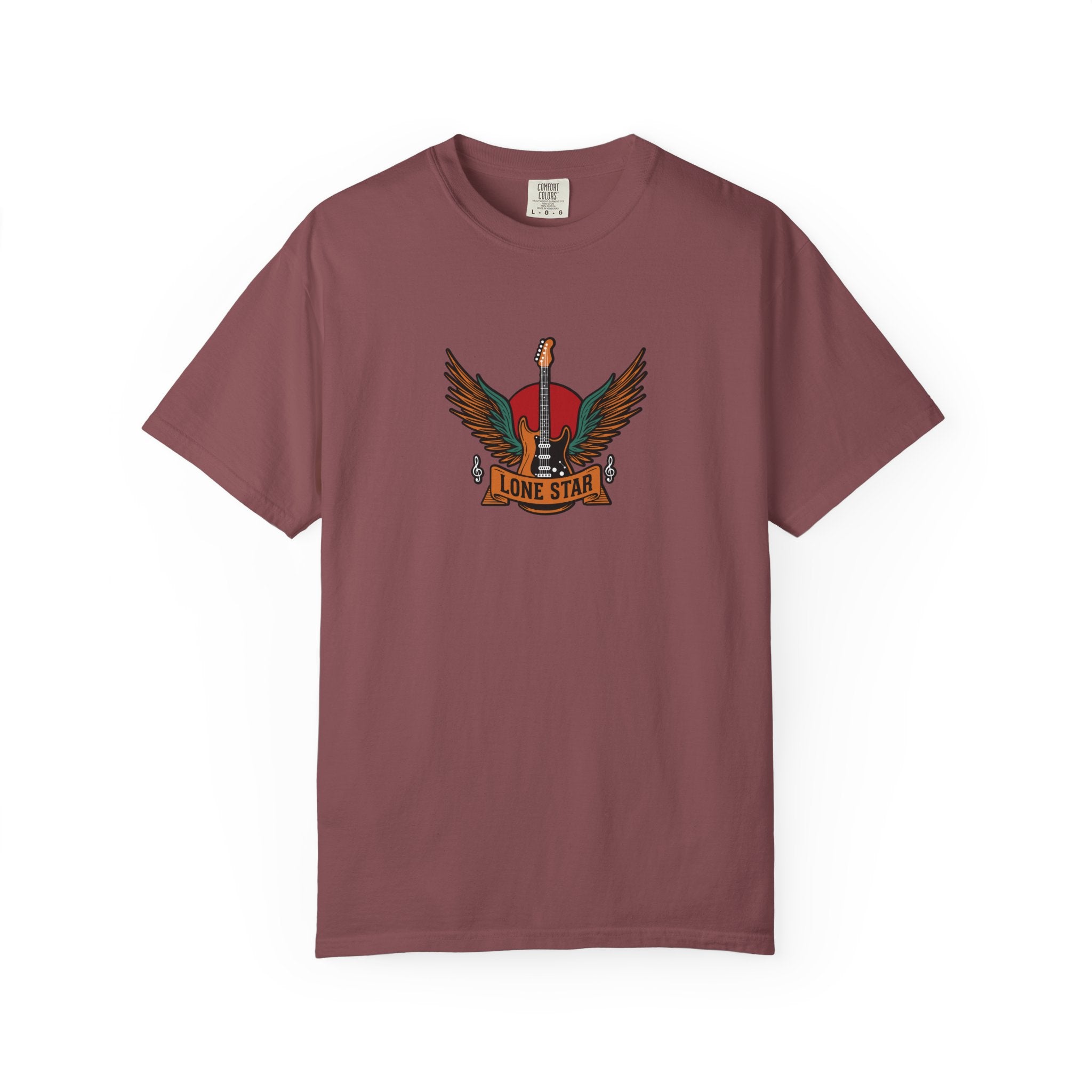 Lone Star Unisex Garment-Dyed T-Shirt, Casual Tee, Gift for Texas Lovers, Vintage Style, Comfortable Everyday Shirt, Great for Festivals