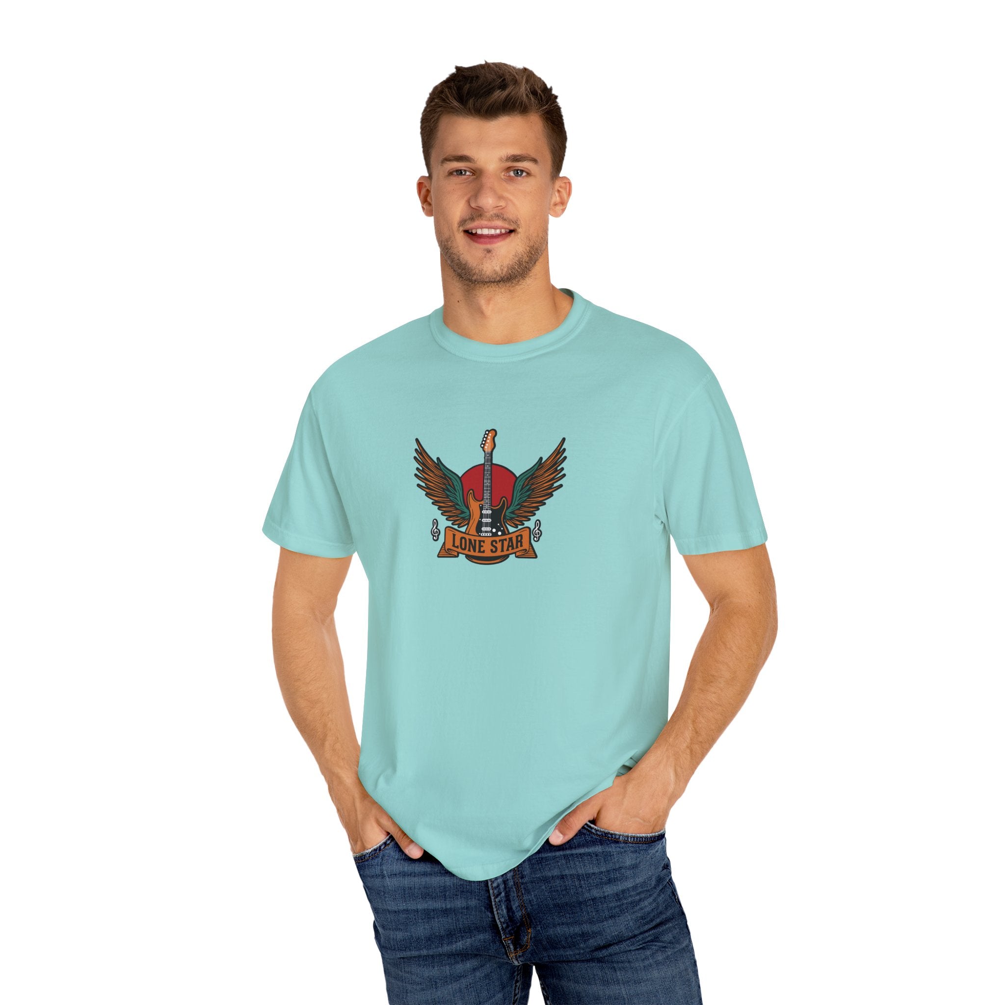 Lone Star Graphic T-Shirt - Unisex, Vintage Style Tee, Texas Pride Shirt, Casual Wear, Gift for Him/Her