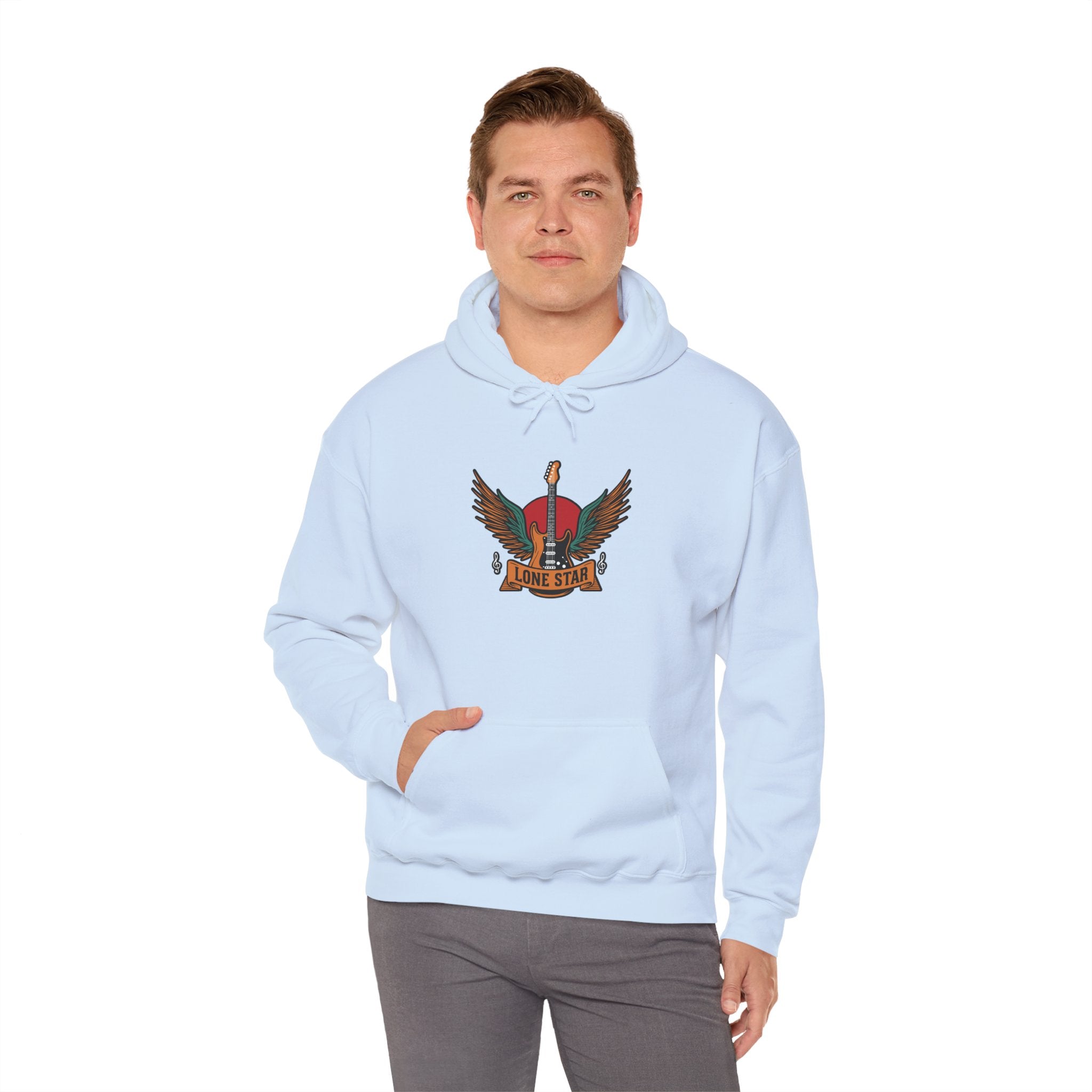 Lone Star Hoodie - Cozy Unisex Sweatshirt, Perfect for Western Fans, Casual Wear, Gift for Birthdays, Road Trips, and College Life