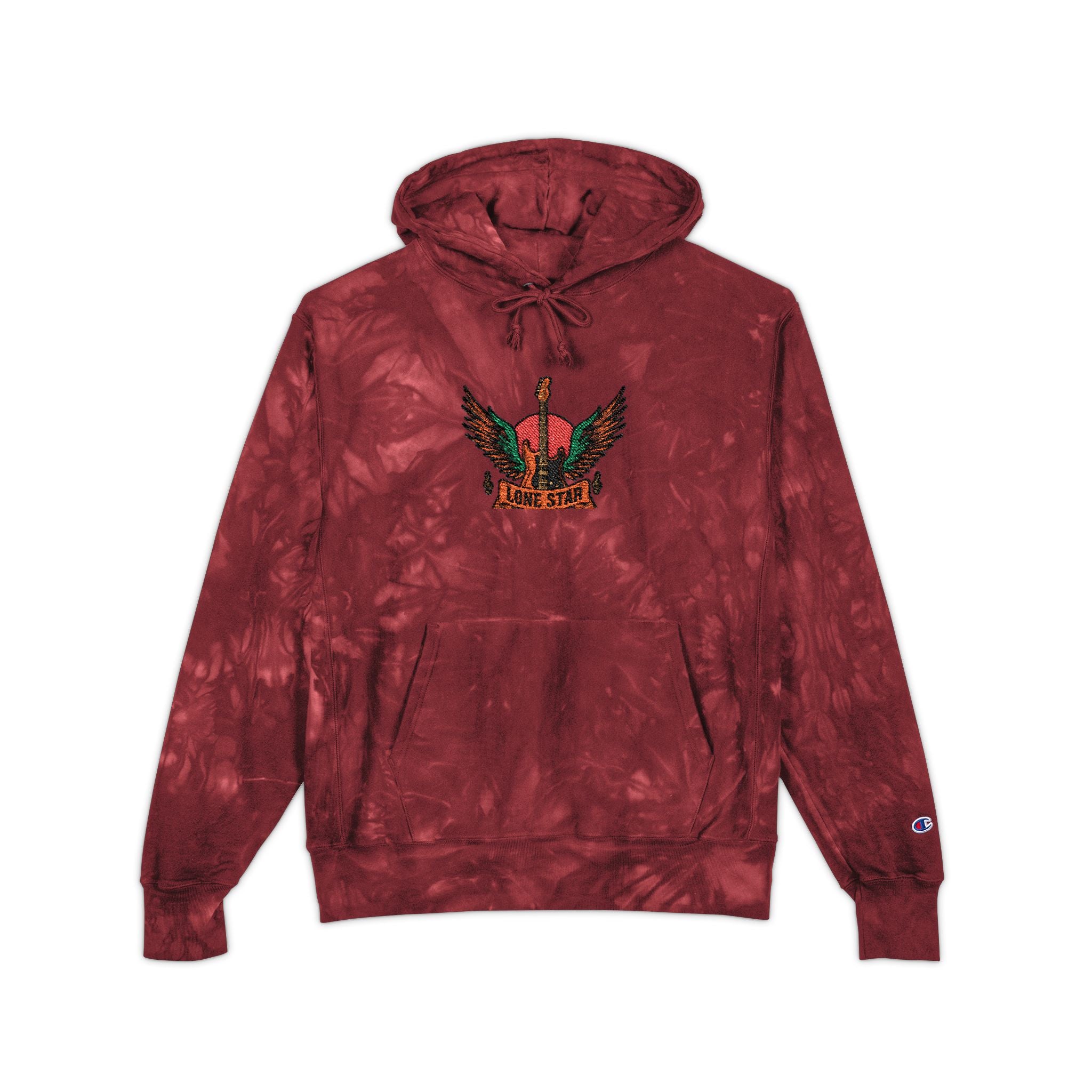 Unisex Tie-Dye Champion Hoodie with Embroidered Design, Cozy Hoodie for Every Occasion, Trendy Gym Wear, Bohemian Style, Perfect Gift [...]