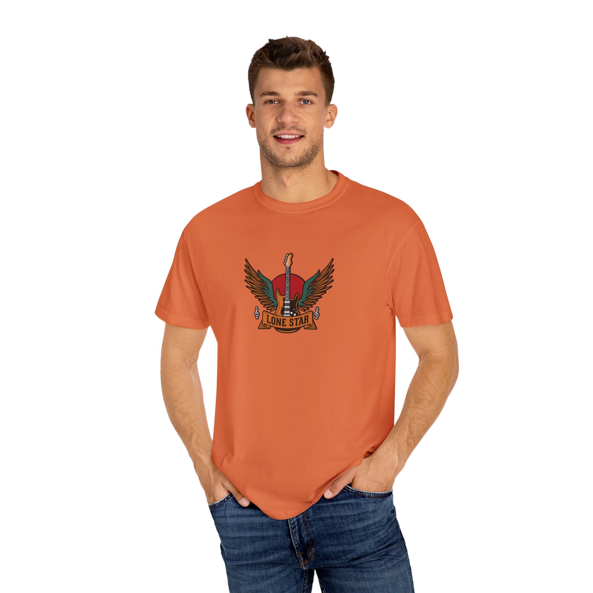 Lone Star Graphic Tee, Unisex T-Shirt for Music Lovers, Festival Ready, Casual Wear, Vintage Style, Gift for Him/Her