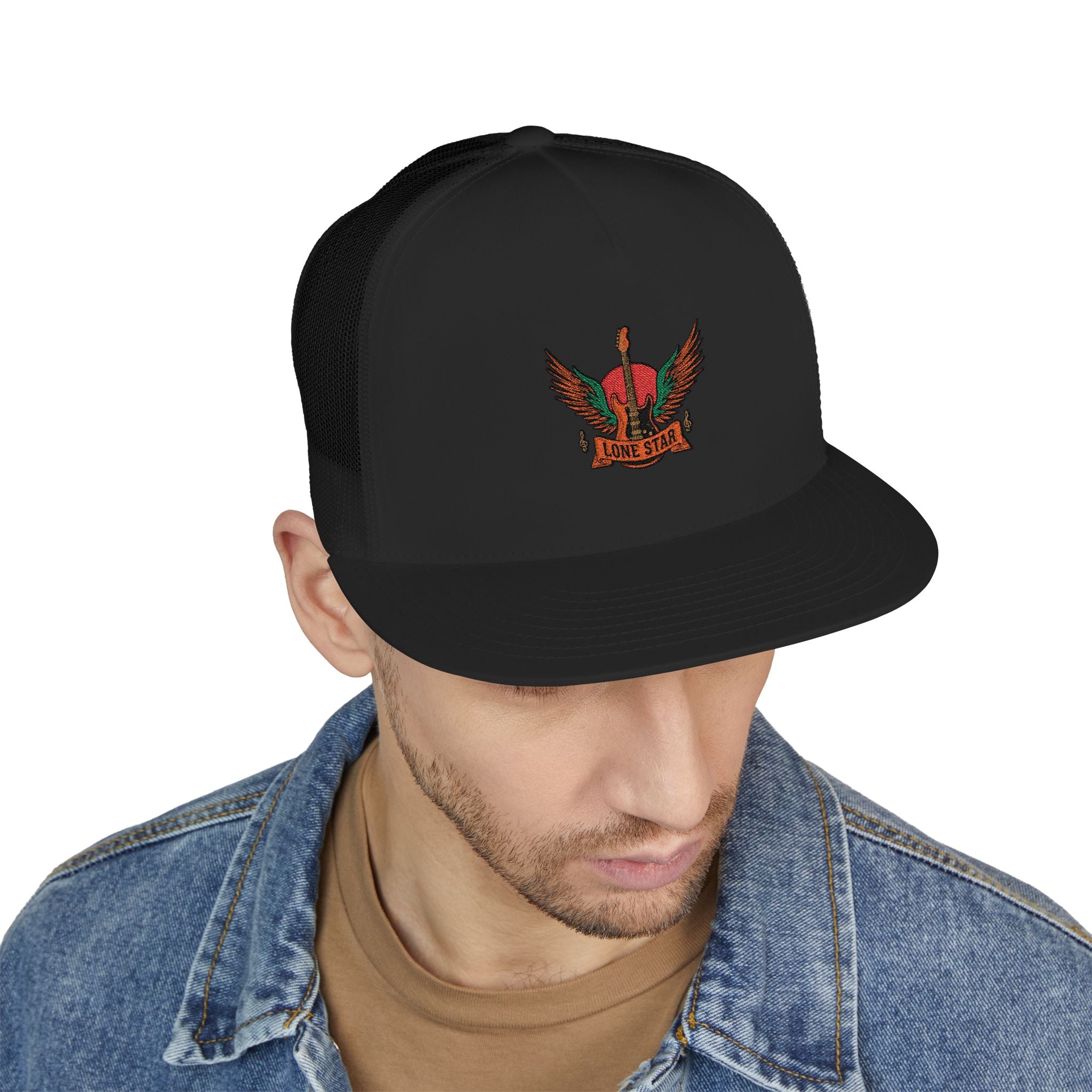 Embroidered 5 Panel Trucker Cap, Casual Hat for Outdoor Adventures, Perfect Gift for Men & Women, Stylish Summer Accessory, Unique [...]