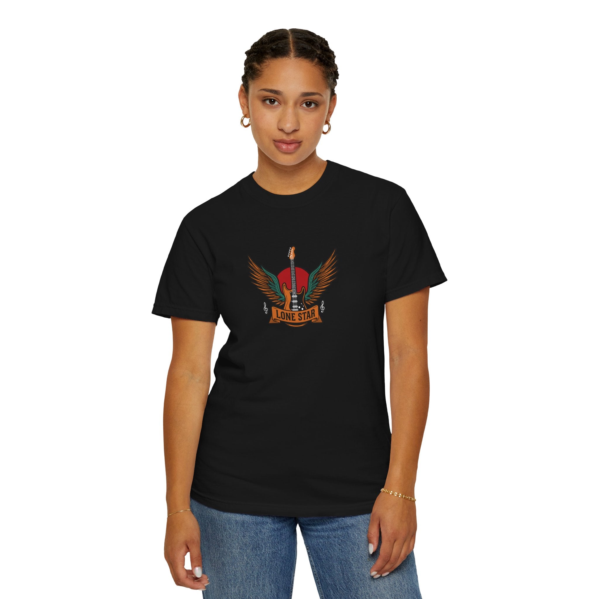 Lone Star Graphic Tee, Unisex T-Shirt for Music Lovers, Festival Ready, Casual Wear, Vintage Style, Gift for Him/Her