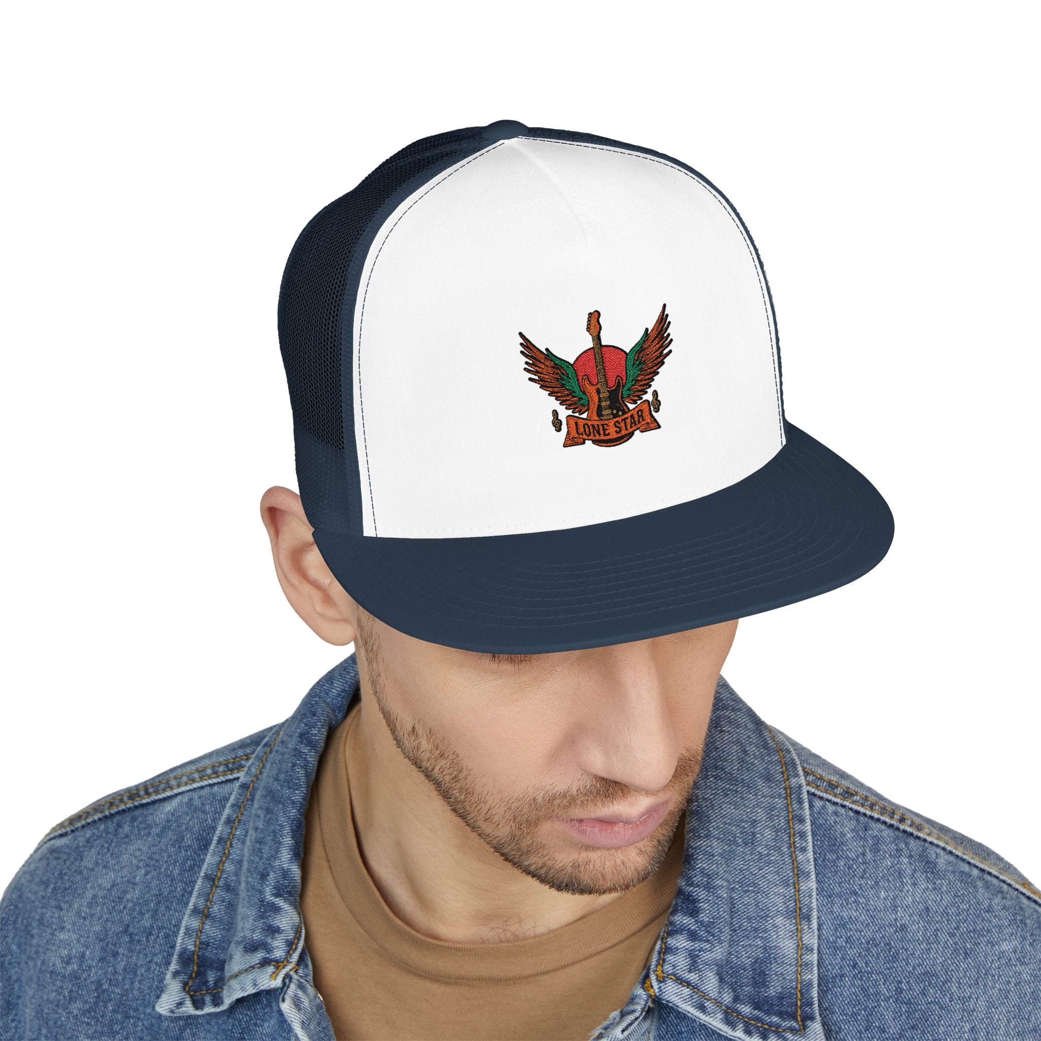 Embroidered 5 Panel Trucker Cap, Casual Hat for Outdoor Adventures, Perfect Gift for Men & Women, Stylish Summer Accessory, Unique [...]