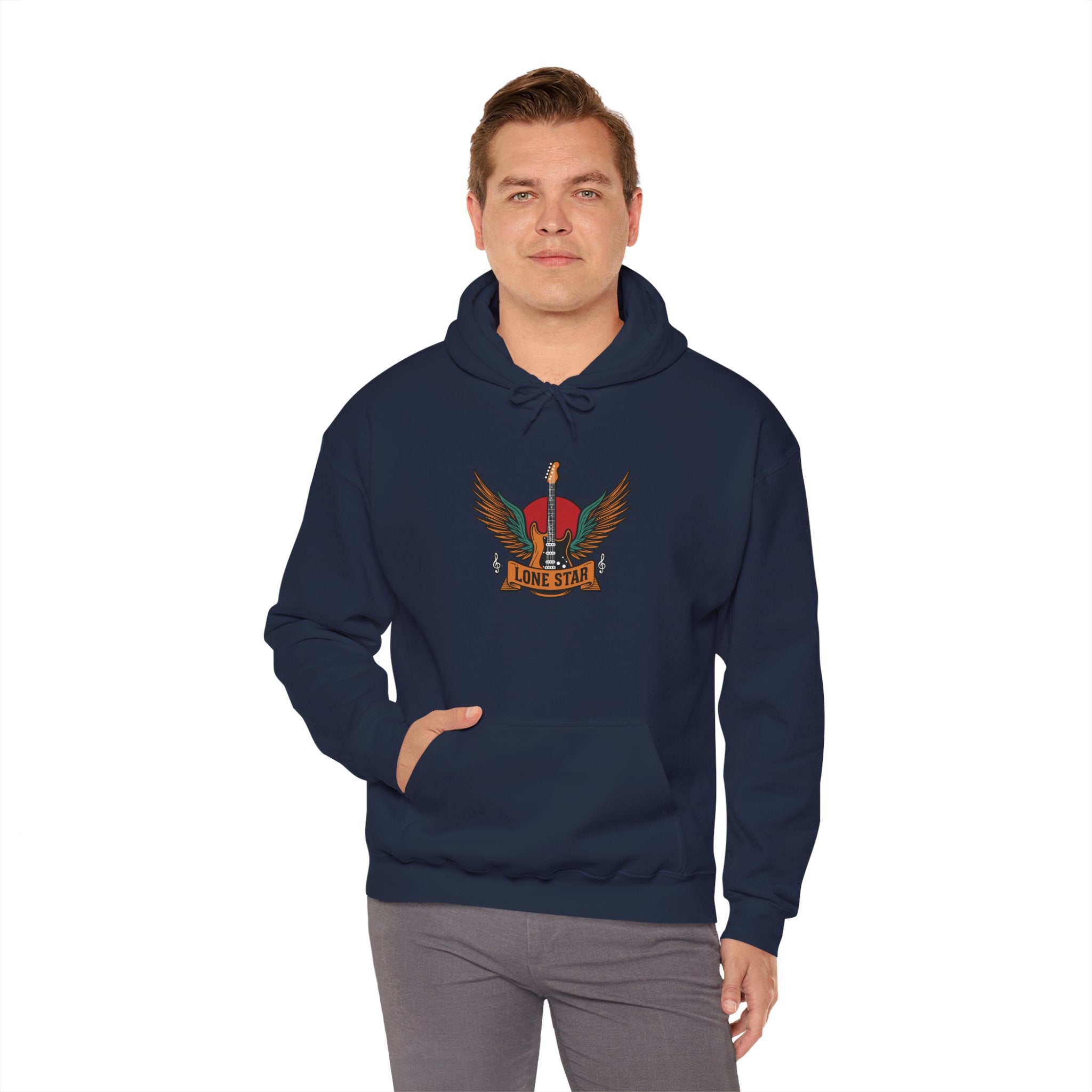 Lone Star Hoodie - Cozy Unisex Sweatshirt, Perfect for Western Fans, Casual Wear, Gift for Birthdays, Road Trips, and College Life