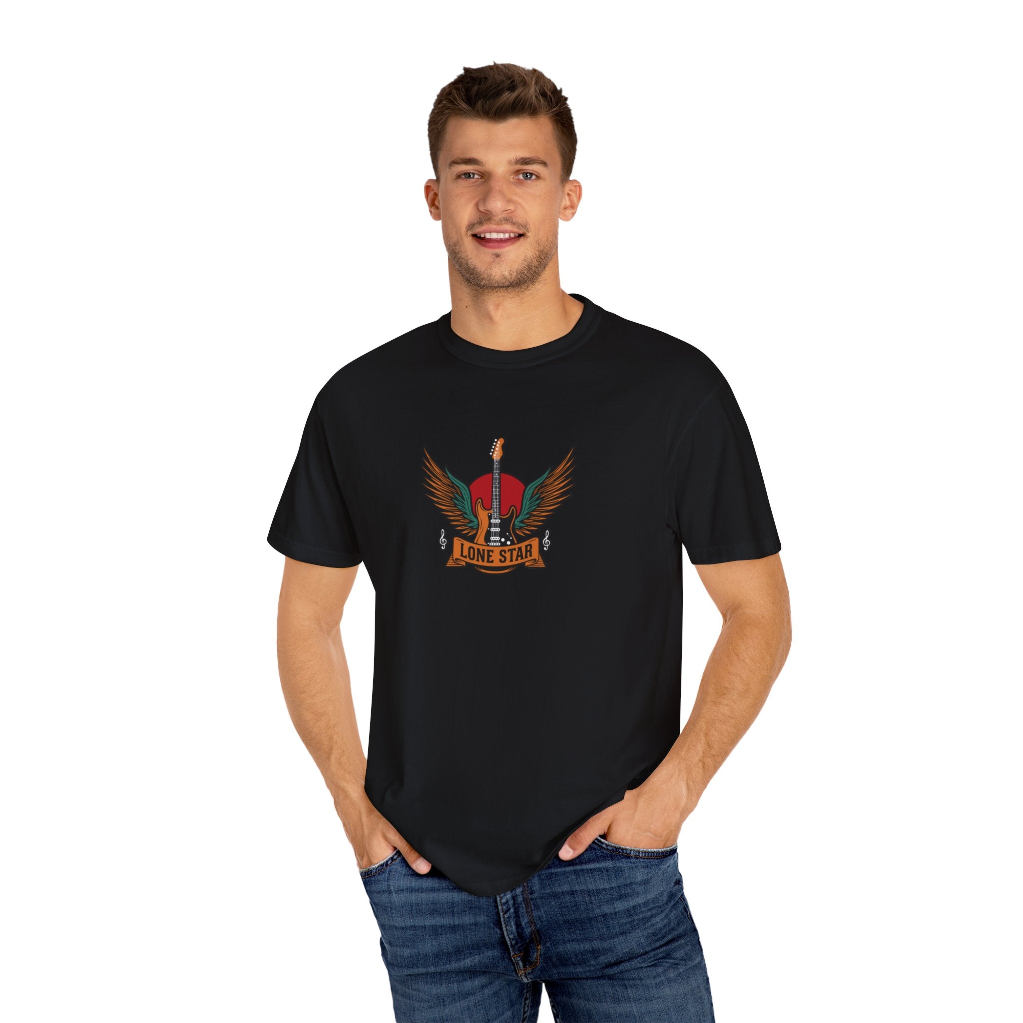 Lone Star Graphic Tee, Unisex T-Shirt for Music Lovers, Festival Ready, Casual Wear, Vintage Style, Gift for Him/Her