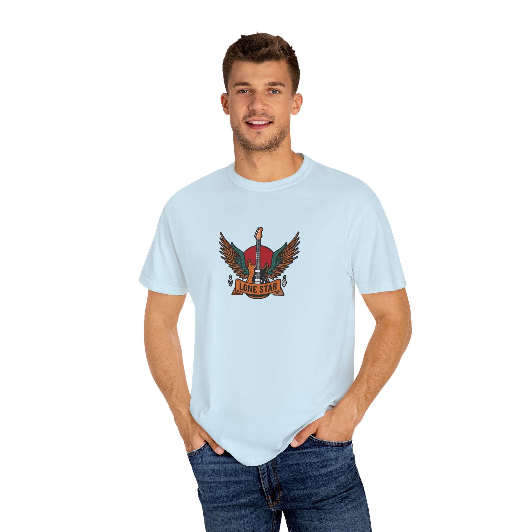 Lone Star Graphic T-Shirt - Unisex, Vintage Style Tee, Texas Pride Shirt, Casual Wear, Gift for Him/Her