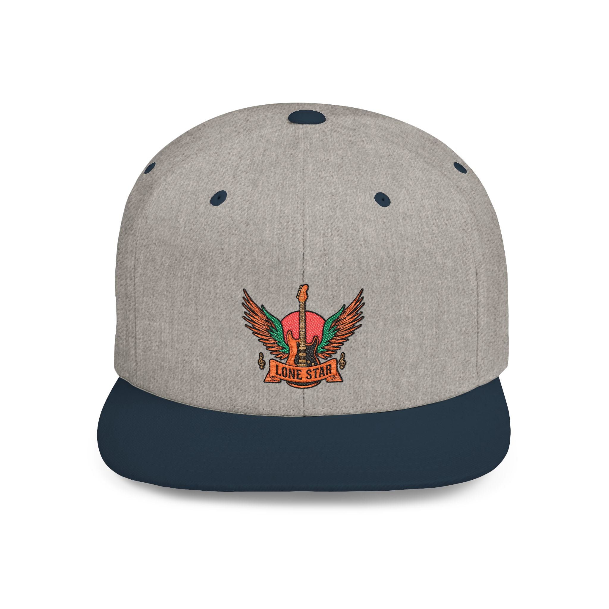 Vintage Eagle Flat Bill Snapback Hat, Outdoor Accessories, Urban Fashion, Gift for Him, Cool Streetwear Cap