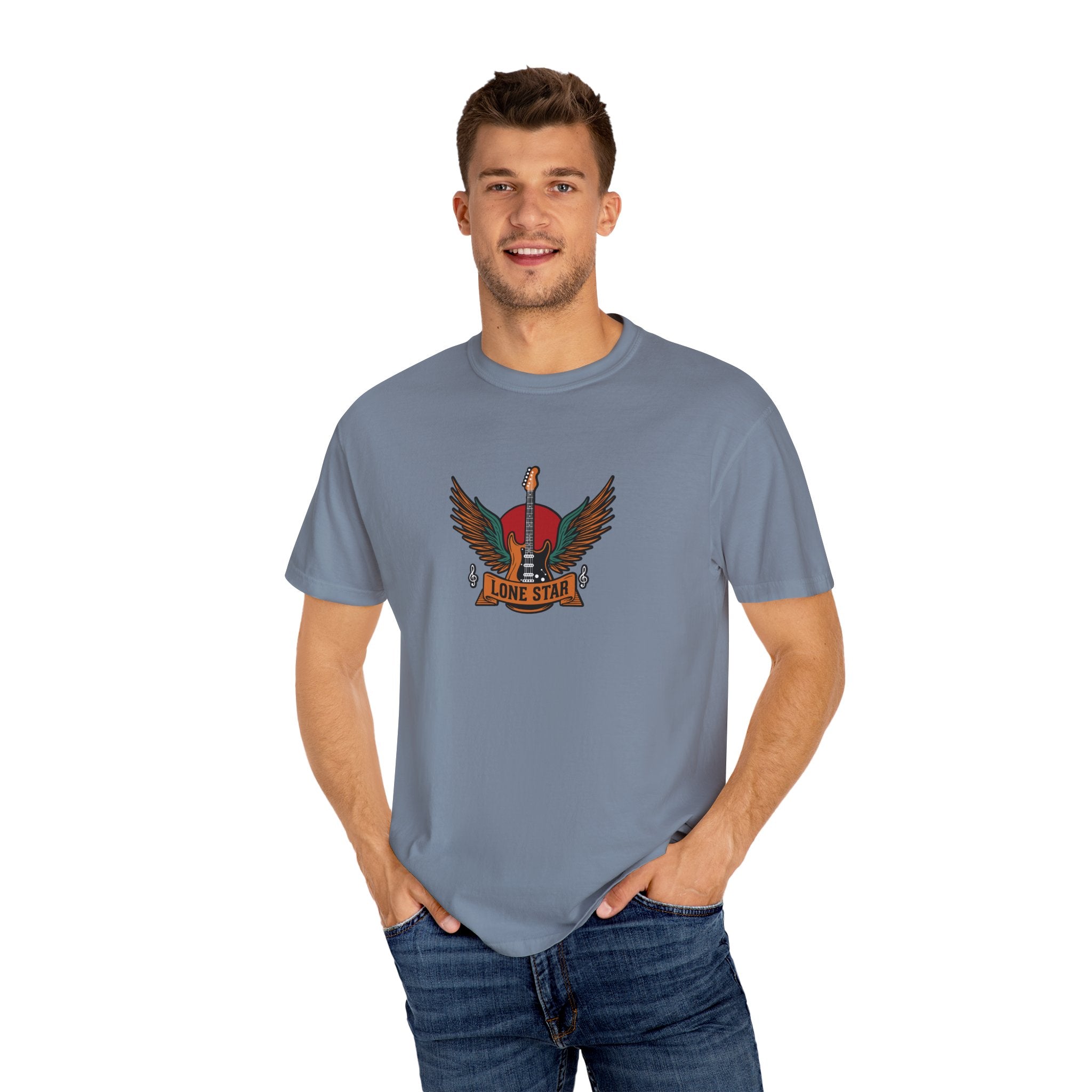 Lone Star Graphic T-Shirt - Unisex, Vintage Style Tee, Texas Pride Shirt, Casual Wear, Gift for Him/Her