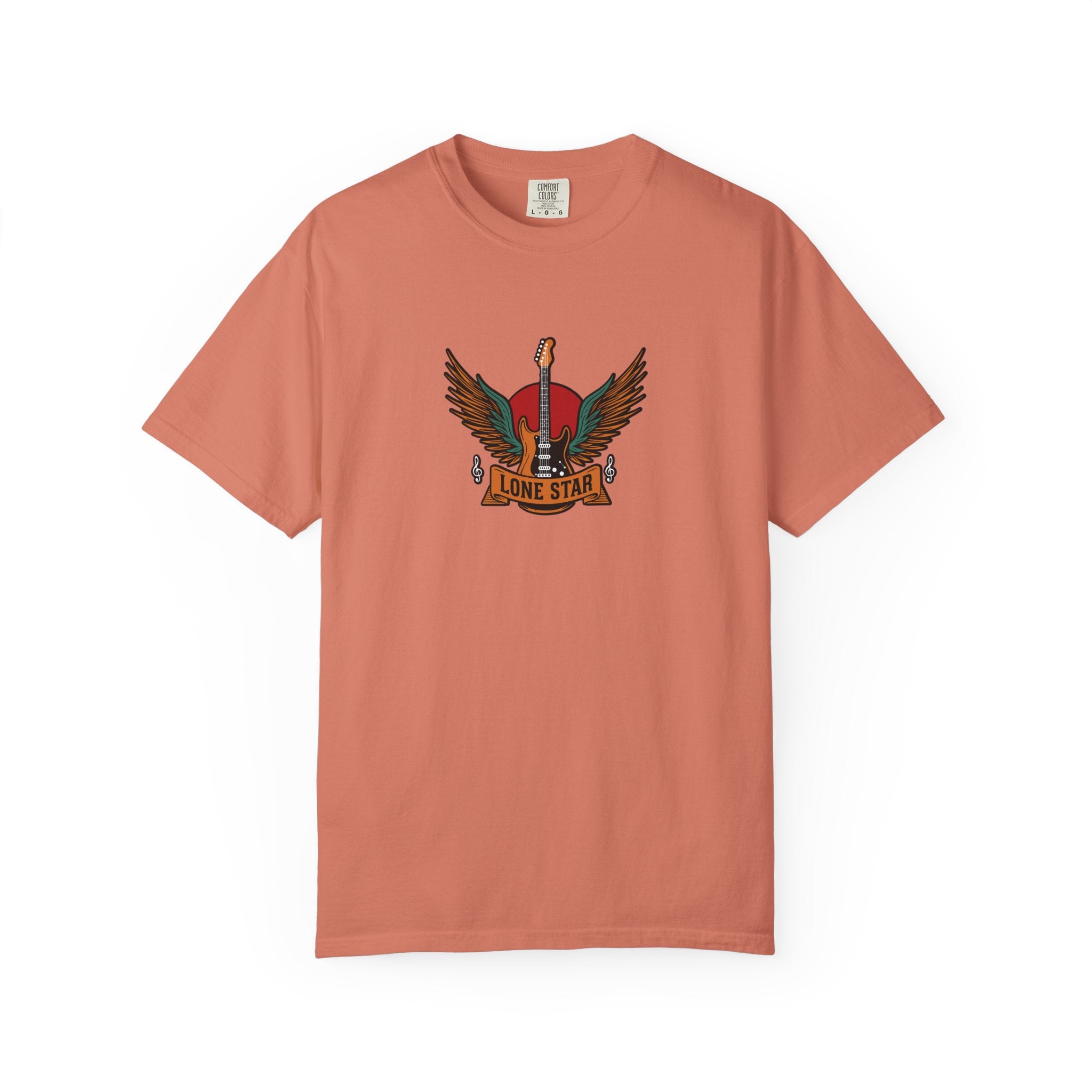 Lone Star Unisex Garment-Dyed T-Shirt, Casual Tee, Gift for Texas Lovers, Vintage Style, Comfortable Everyday Shirt, Great for Festivals