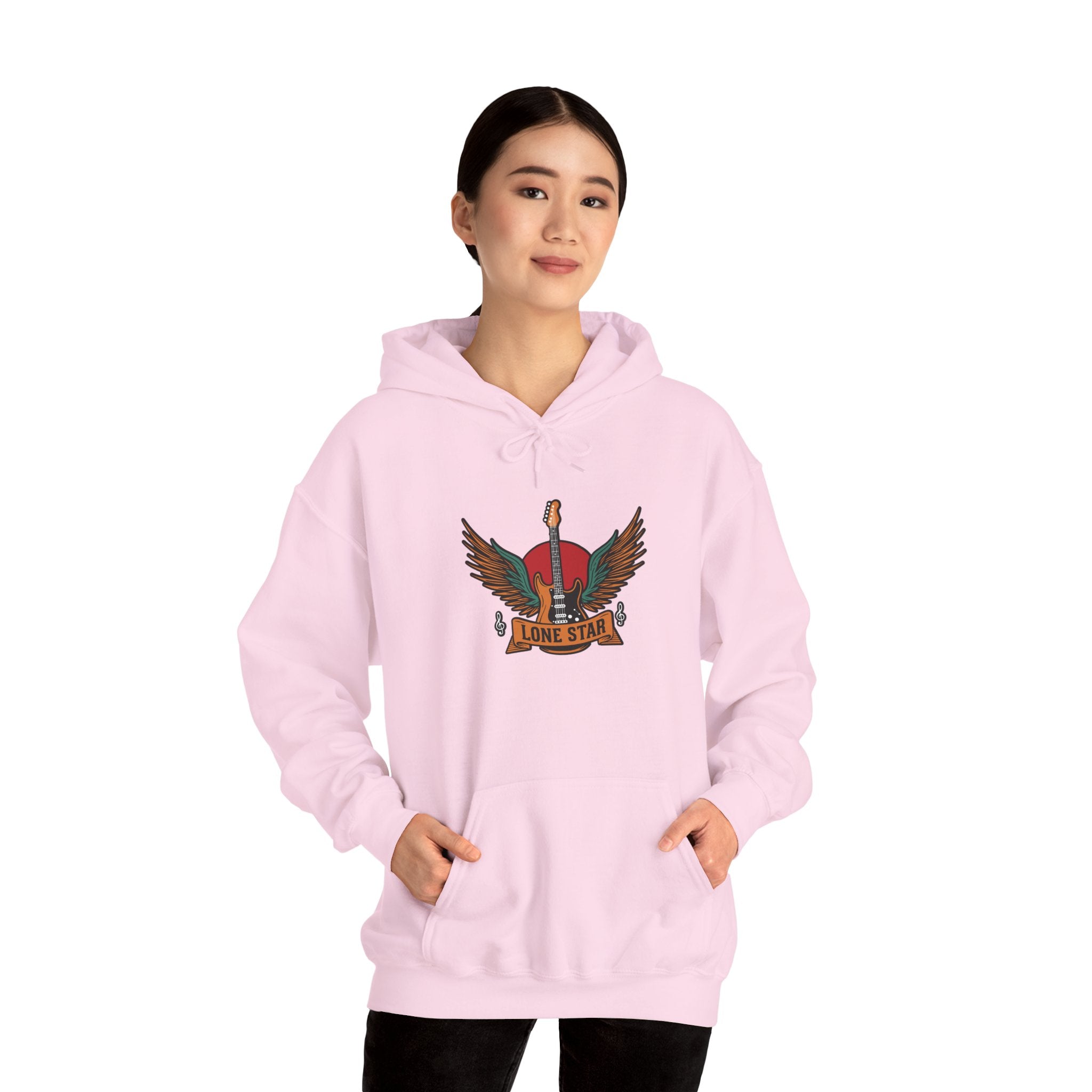 Lone Star Hoodie - Cozy Unisex Sweatshirt, Perfect for Western Fans, Casual Wear, Gift for Birthdays, Road Trips, and College Life