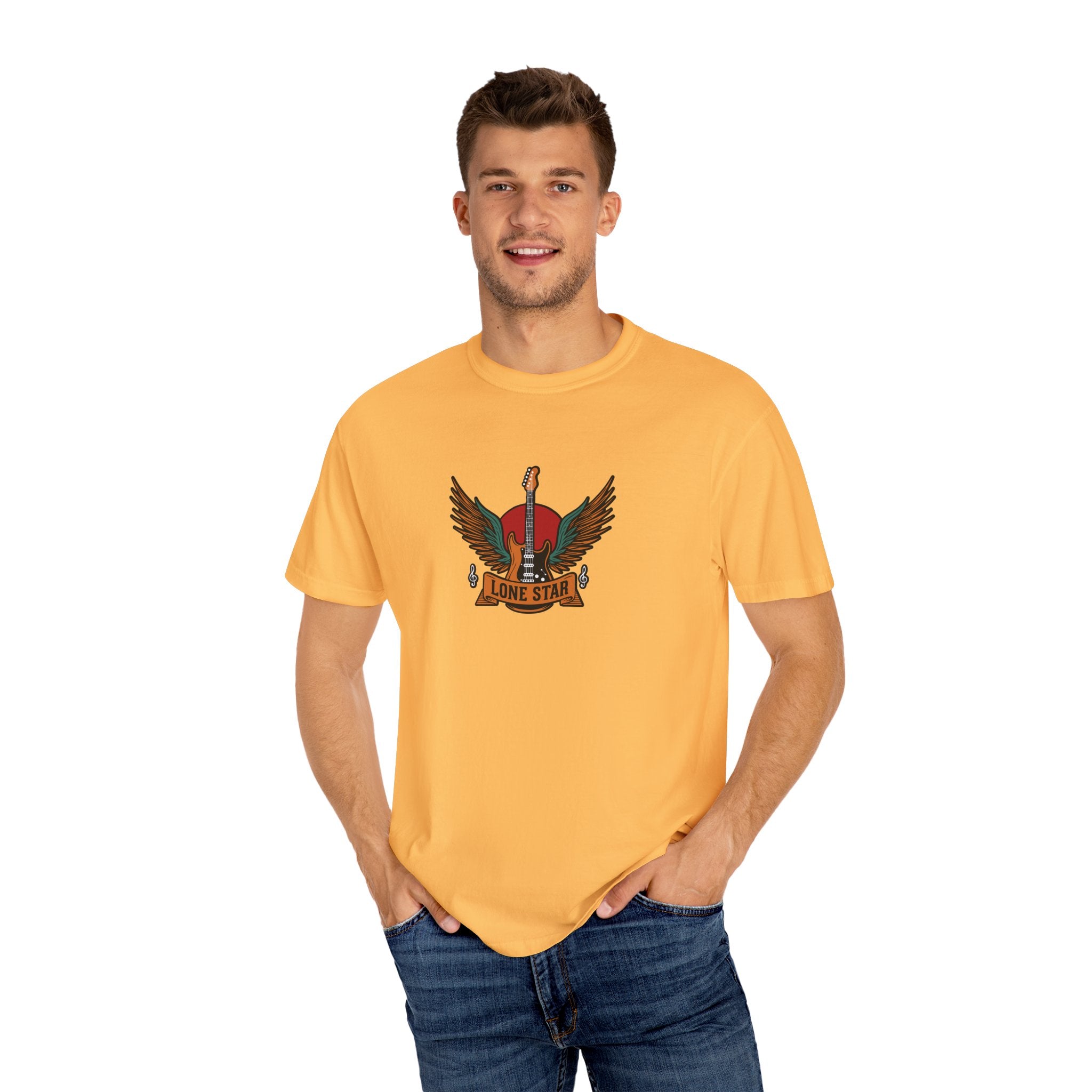 Lone Star Graphic Tee, Unisex T-Shirt for Music Lovers, Festival Ready, Casual Wear, Vintage Style, Gift for Him/Her