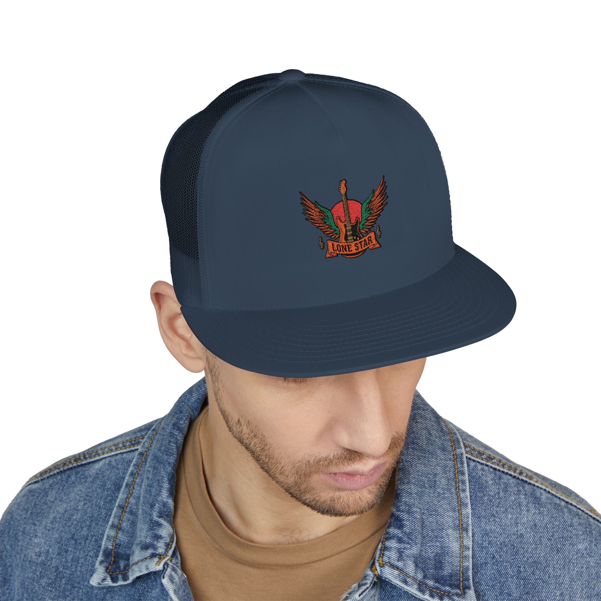 Embroidered 5 Panel Trucker Cap, Casual Hat for Outdoor Adventures, Perfect Gift for Men & Women, Stylish Summer Accessory, Unique [...]