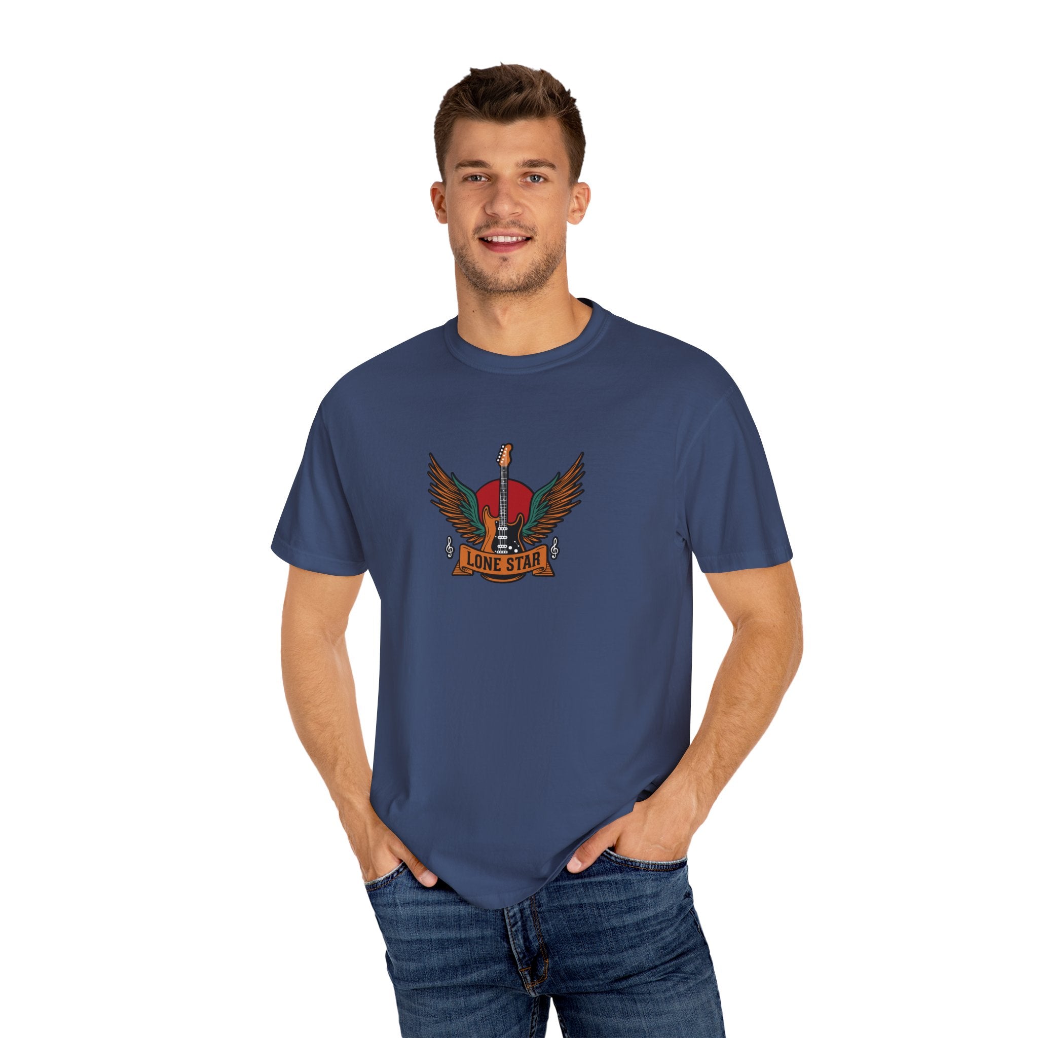 Lone Star Graphic T-Shirt - Unisex, Vintage Style Tee, Texas Pride Shirt, Casual Wear, Gift for Him/Her