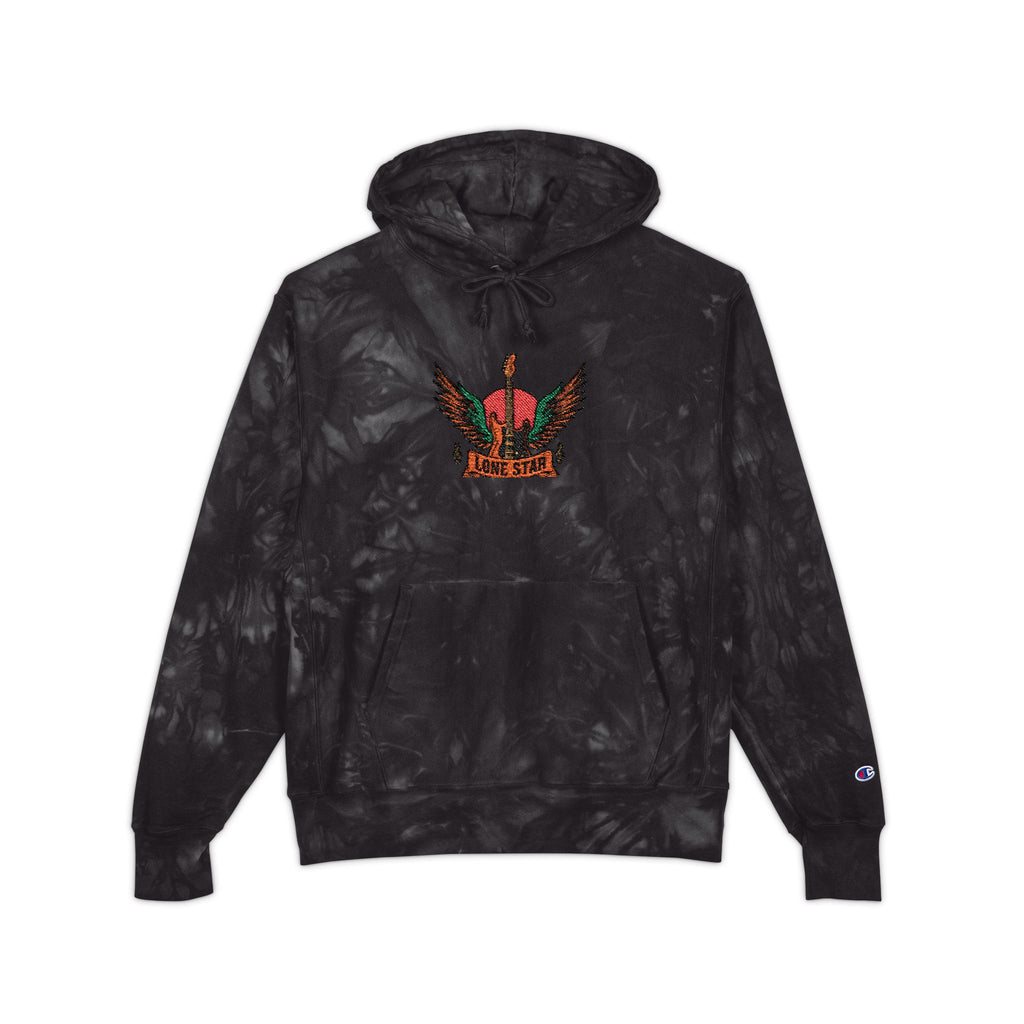 Unisex Tie-Dye Champion Hoodie with Embroidered Design, Cozy Hoodie for Every Occasion, Trendy Gym Wear, Bohemian Style, Perfect Gift [...]