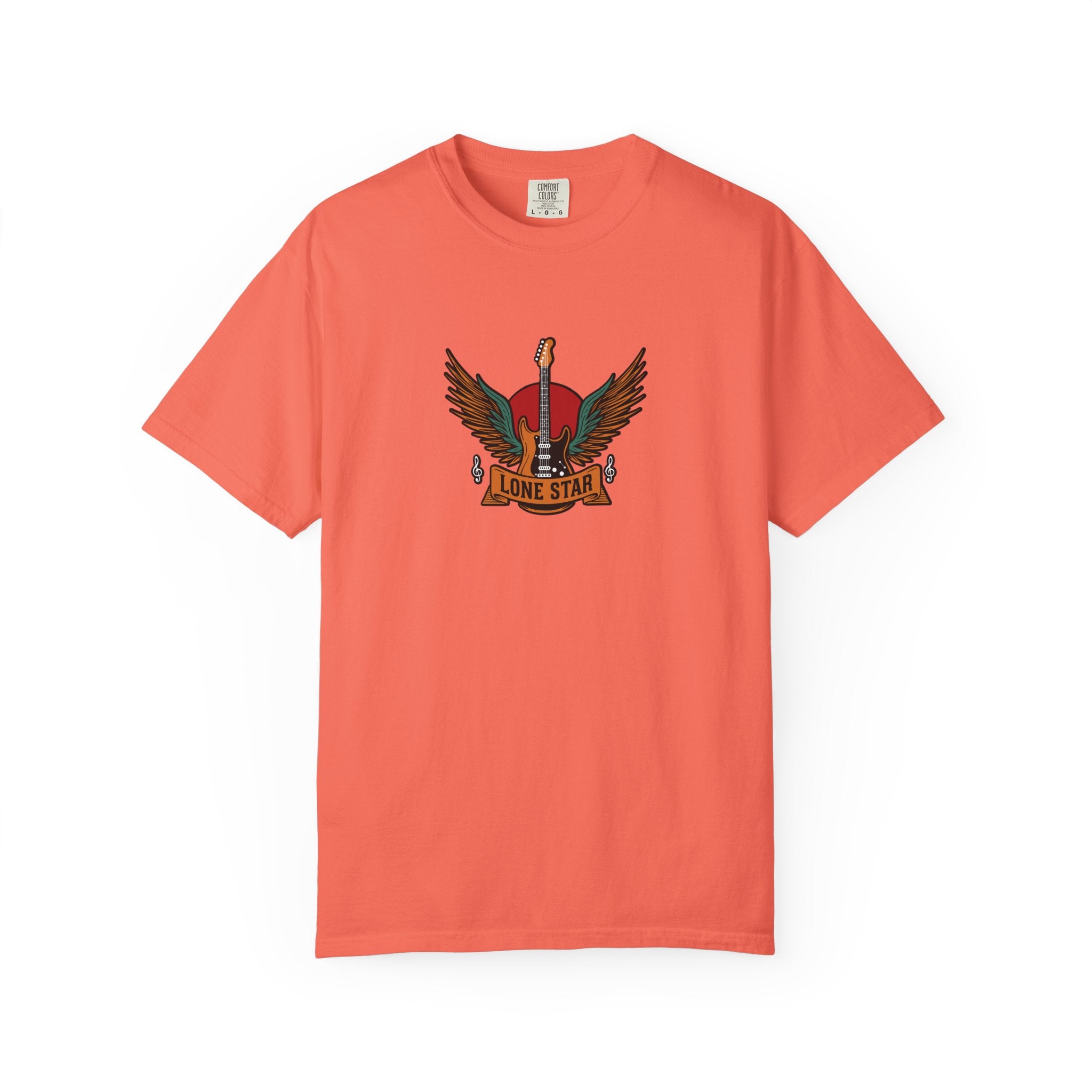 Lone Star Unisex Garment-Dyed T-Shirt, Casual Tee, Gift for Texas Lovers, Vintage Style, Comfortable Everyday Shirt, Great for Festivals