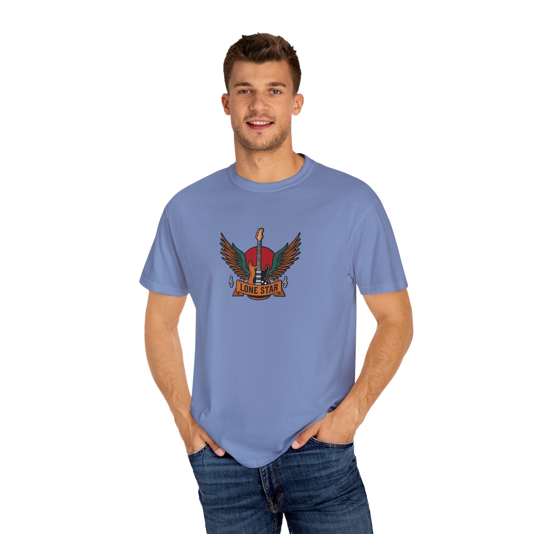 Lone Star Graphic T-Shirt - Unisex, Vintage Style Tee, Texas Pride Shirt, Casual Wear, Gift for Him/Her