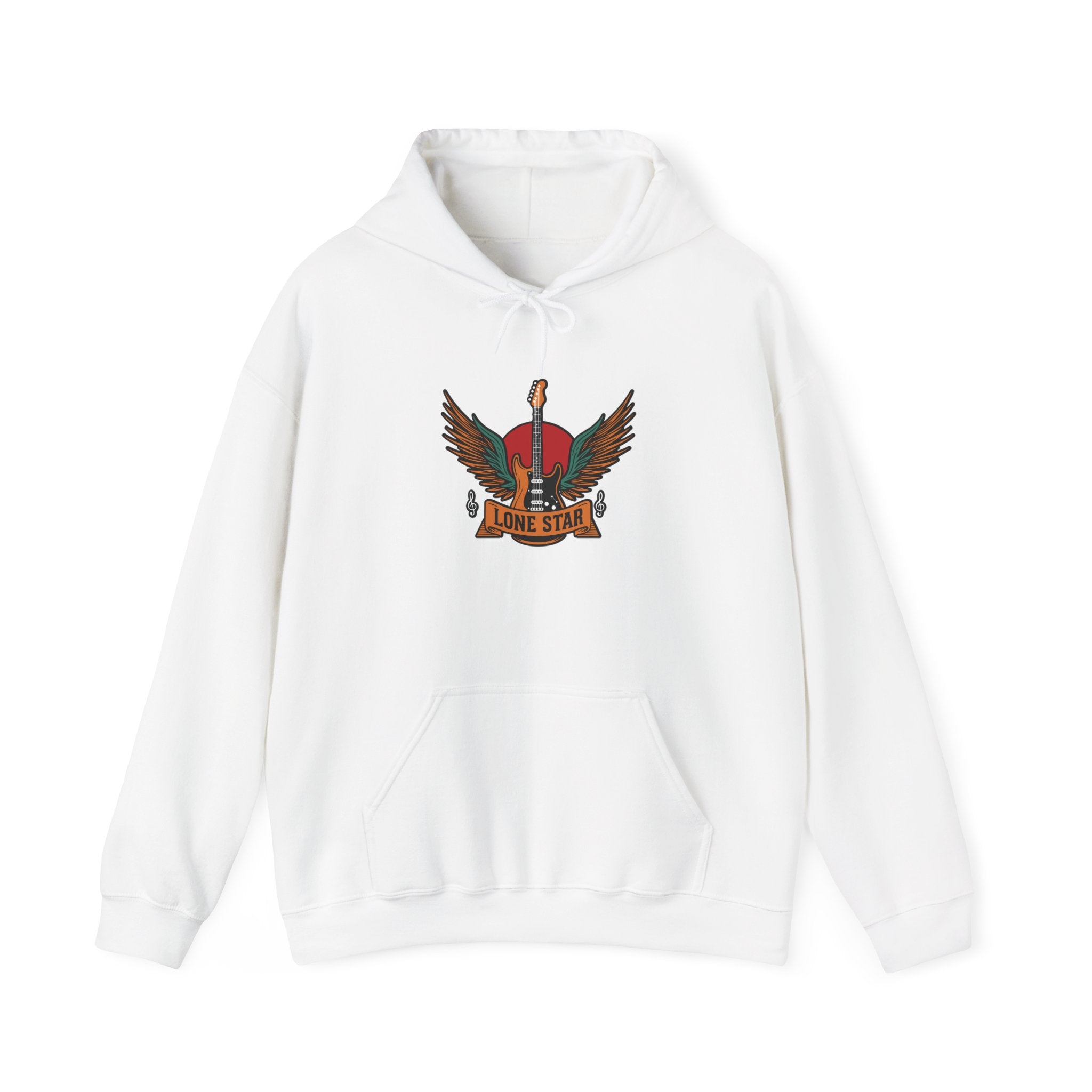 Lone Star Eagle Hoodie - Comfortable Unisex Hooded Sweatshirt, Texas Pride Apparel, Casual Streetwear, Cozy Gift for Music Lovers, [...]
