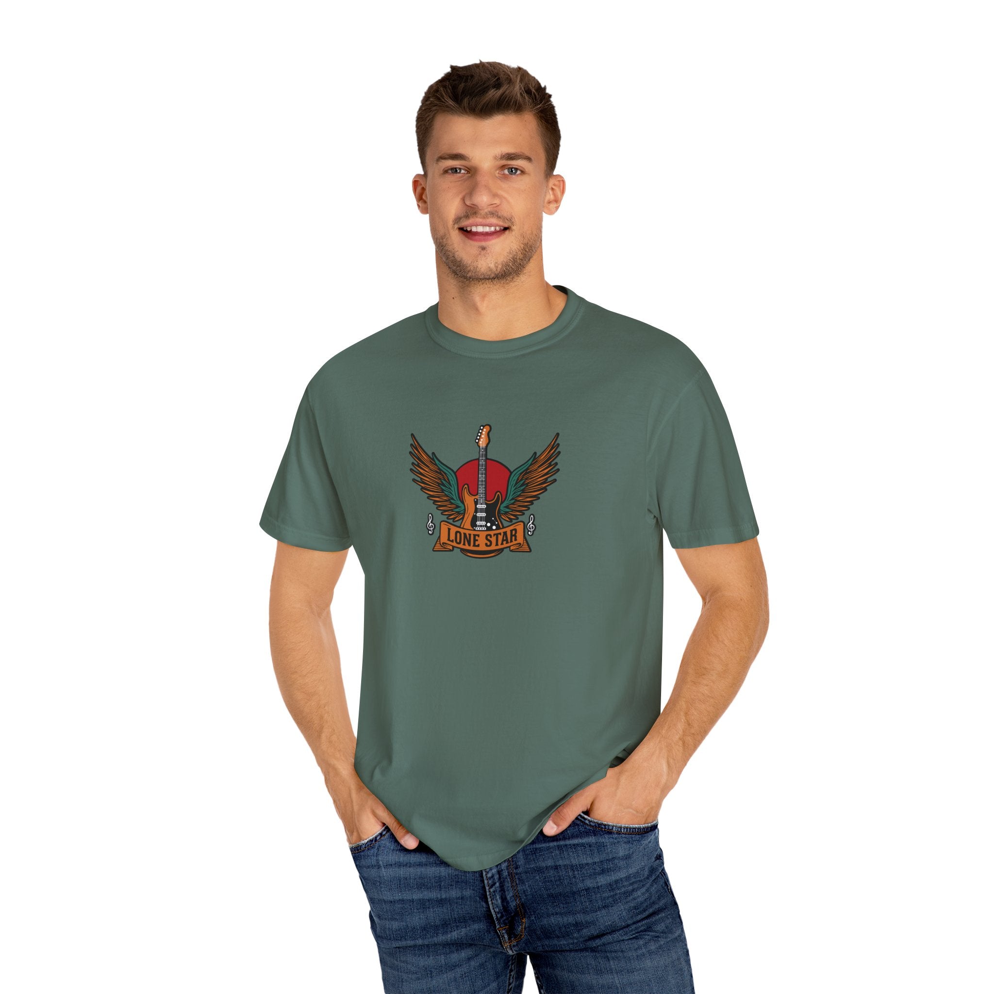 Lone Star Graphic T-Shirt - Unisex, Vintage Style Tee, Texas Pride Shirt, Casual Wear, Gift for Him/Her