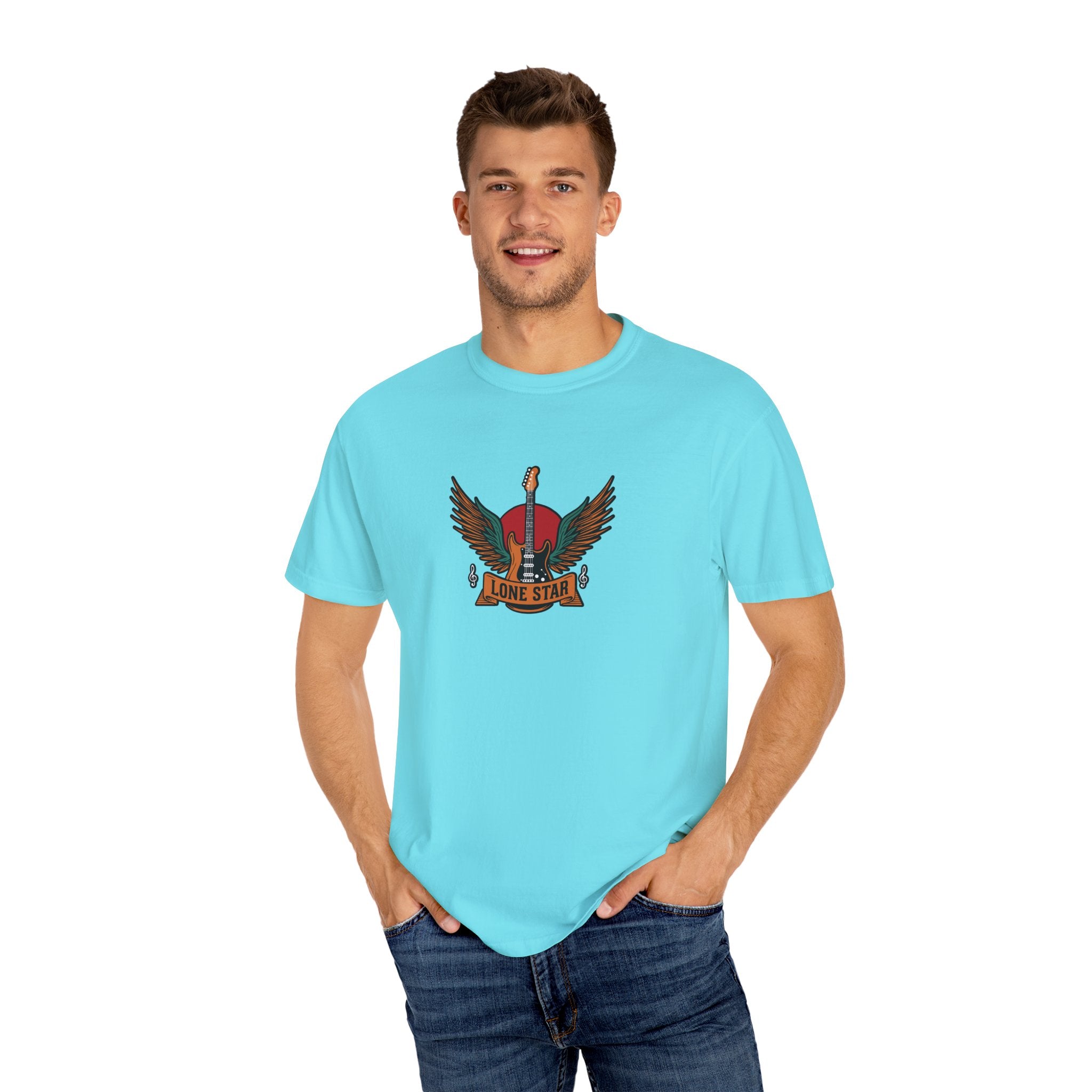 Lone Star Graphic T-Shirt - Unisex, Vintage Style Tee, Texas Pride Shirt, Casual Wear, Gift for Him/Her