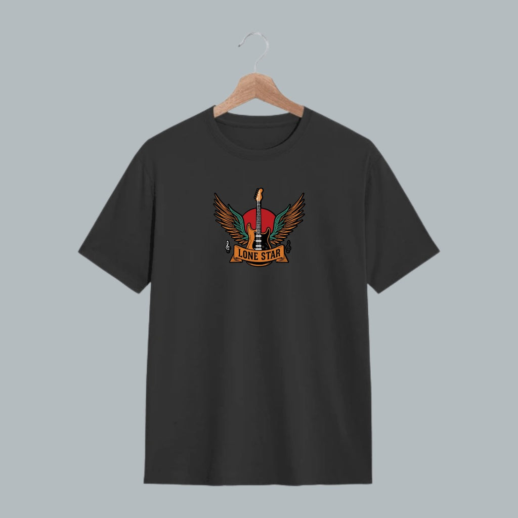 Lone Star Graphic Tee, Unisex T-Shirt for Music Lovers, Festival Ready, Casual Wear, Vintage Style, Gift for Him/Her
