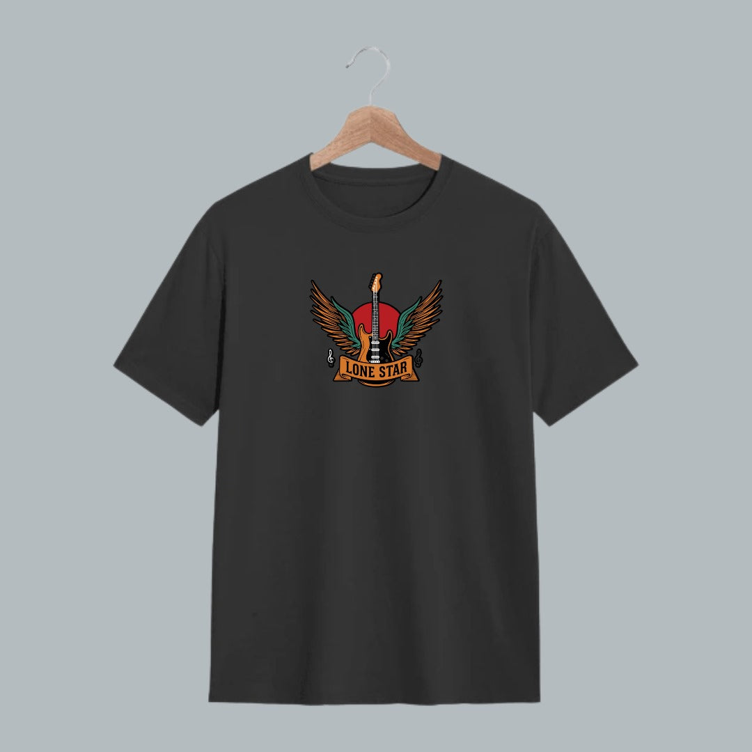 Lone Star Graphic Tee, Unisex T-Shirt for Music Lovers, Festival Ready, Casual Wear, Vintage Style, Gift for Him/Her