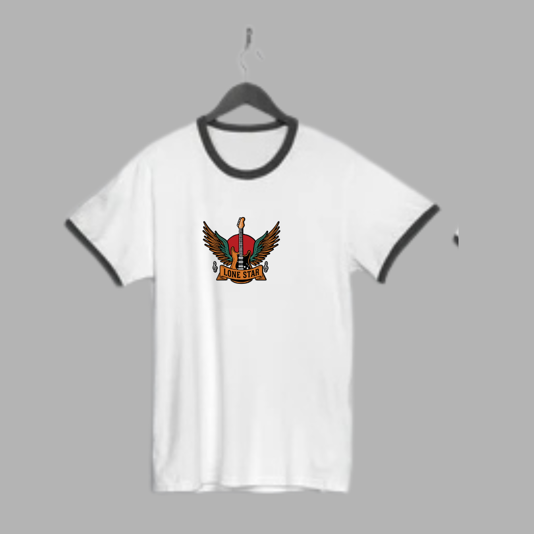 Vintage-Inspired Unisex Cotton Ringer T-Shirt - Perfect for Casual Outings, Music Festivals, Gifts for Him/Her, Summer Wardrobe [...]