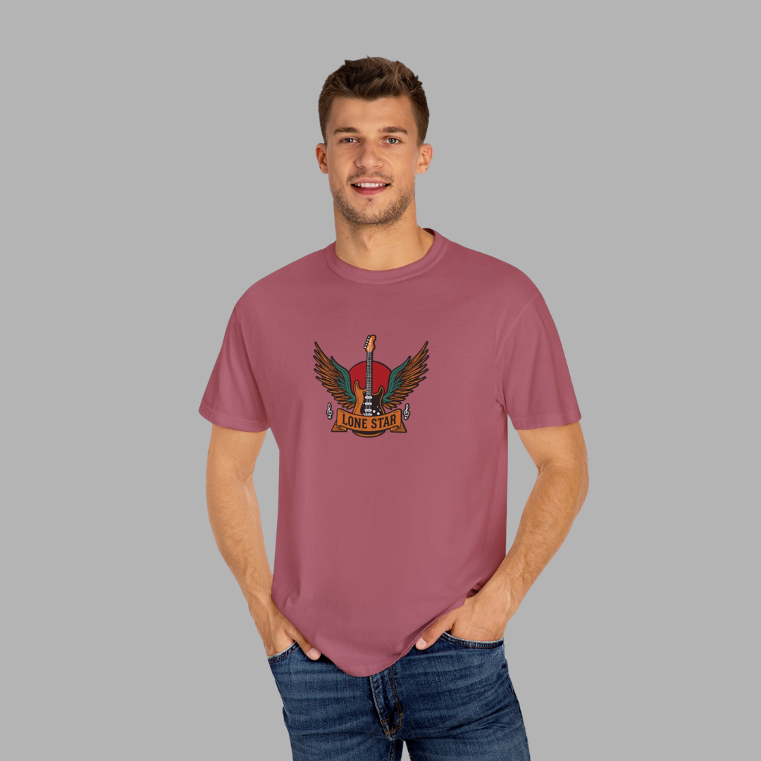 Lone Star Vintage Unisex T-Shirt, Casual Tee for Men & Women, Graphic T-Shirt, Festival Wear, Gift for Music Lovers