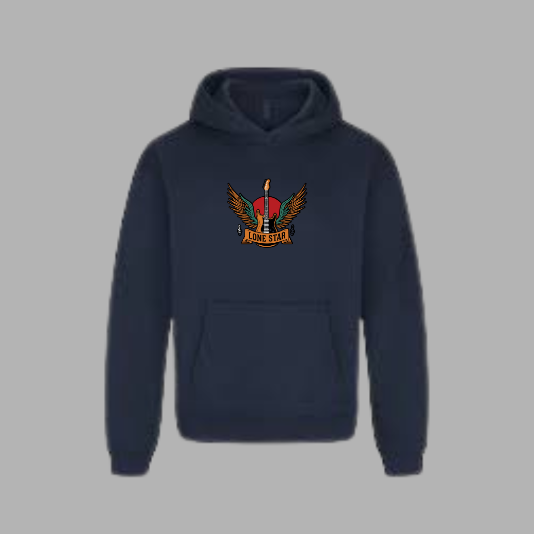 Vintage-Inspired Graphic Hoodie, Casual Streetwear, Unique Gift for Music Lovers, Perfect for Cool Days and Celebrations