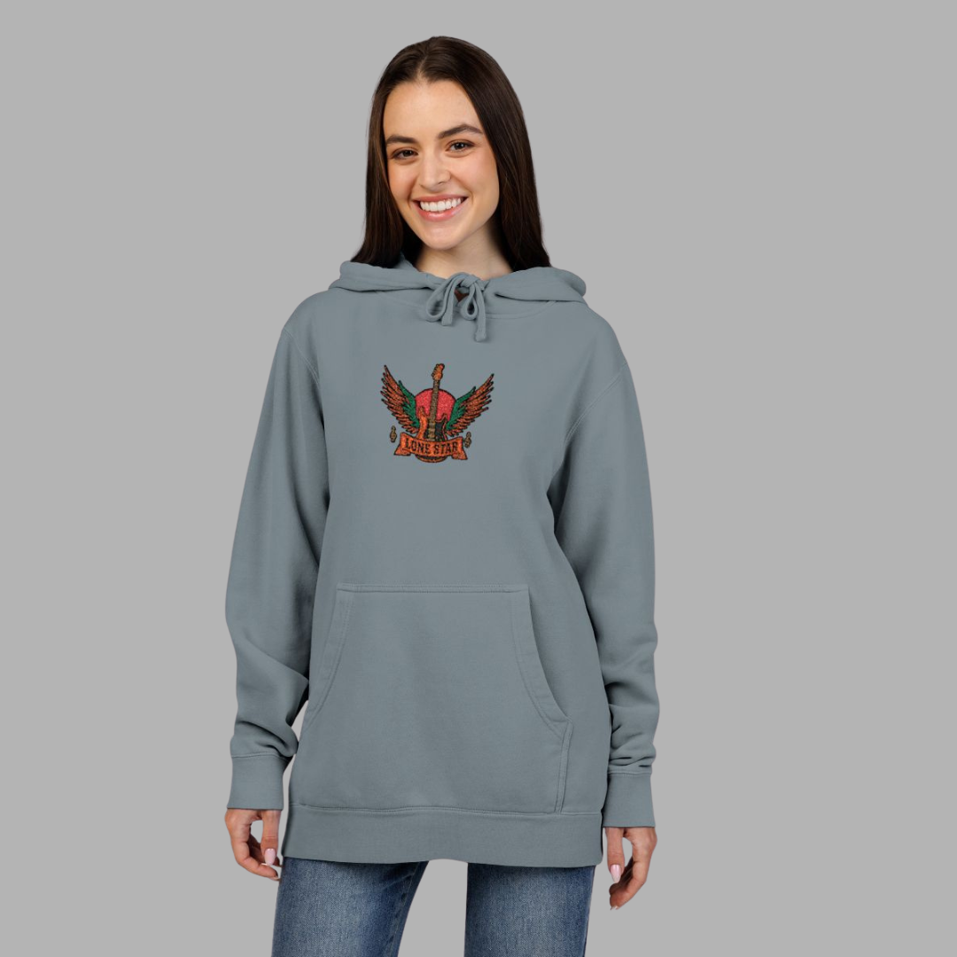 Embroidered Crown Hoodie, Cozy Hoodie, Unique Gift, Casual Fashion, Fall Layering, Unisex Hoodie, Birthday Present, Relaxed Wear