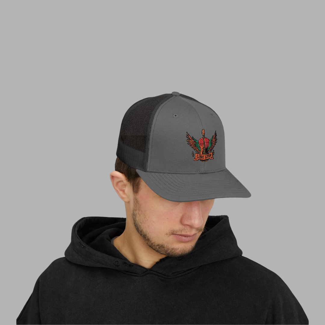Vibrant Snapback Trucker Cap - Cool Casual Hat, Summer Fashion, Gift for Him/Her, Outdoor Adventures, Festival Accessory