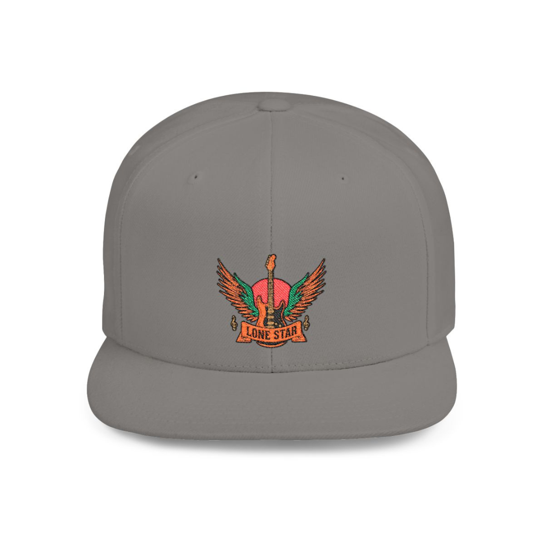 Vintage Eagle Flat Bill Snapback Hat, Outdoor Accessories, Urban Fashion, Gift for Him, Cool Streetwear Cap