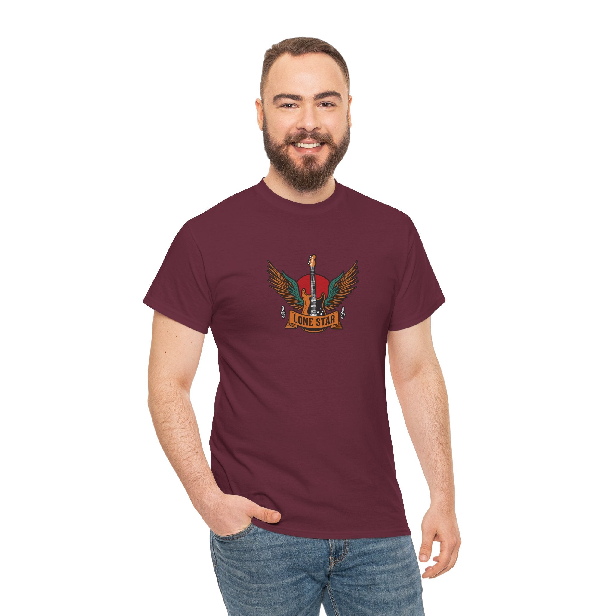 Bold Eagle Tee - Unisex Heavy Cotton Shirt for Nature Lovers, Great for Gifts, Outdoors, and Every Day Use