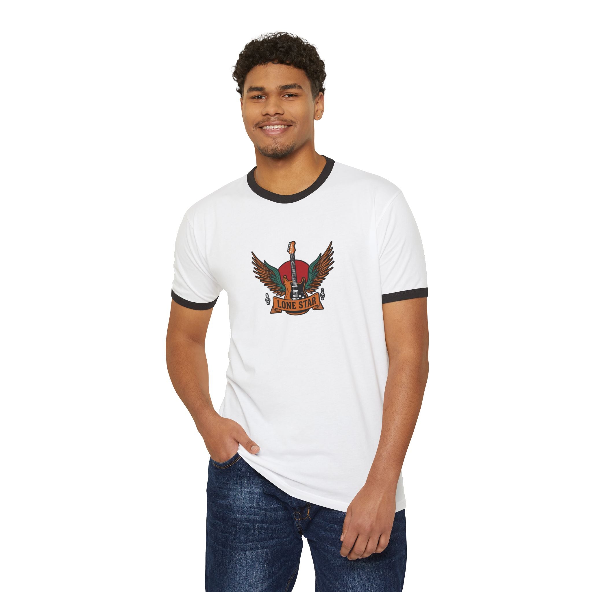 Vintage-Inspired Unisex Cotton Ringer T-Shirt - Perfect for Casual Outings, Music Festivals, Gifts for Him/Her, Summer Wardrobe [...]