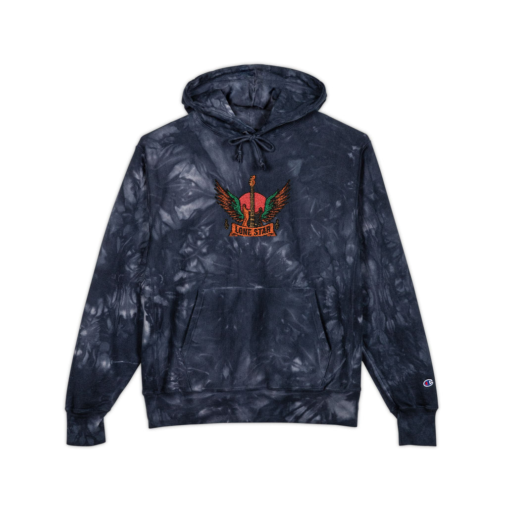 Unisex Tie-Dye Champion Hoodie with Embroidered Design, Cozy Hoodie for Every Occasion, Trendy Gym Wear, Bohemian Style, Perfect Gift [...]