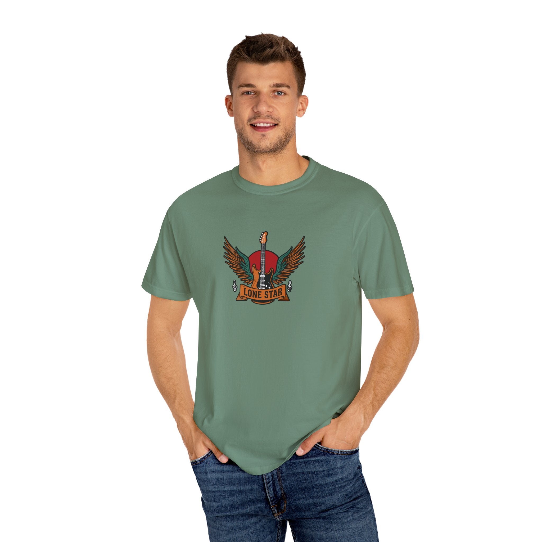 Lone Star Graphic Tee, Unisex T-Shirt for Music Lovers, Festival Ready, Casual Wear, Vintage Style, Gift for Him/Her