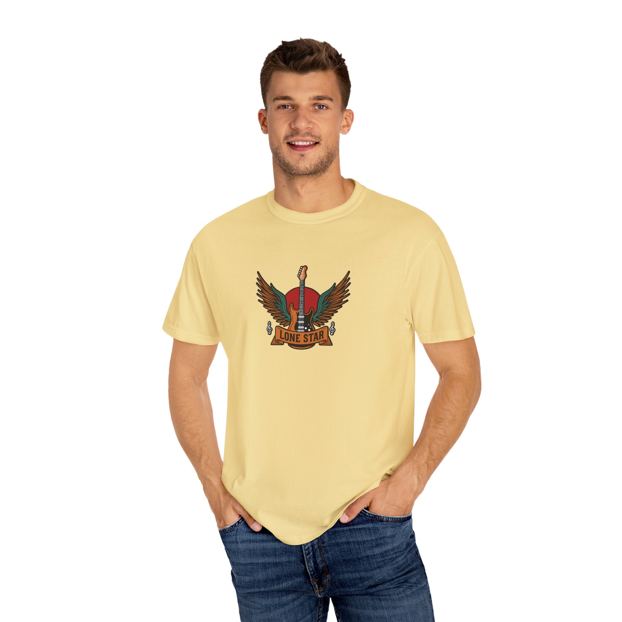 Lone Star Graphic Tee, Unisex T-Shirt for Music Lovers, Festival Ready, Casual Wear, Vintage Style, Gift for Him/Her
