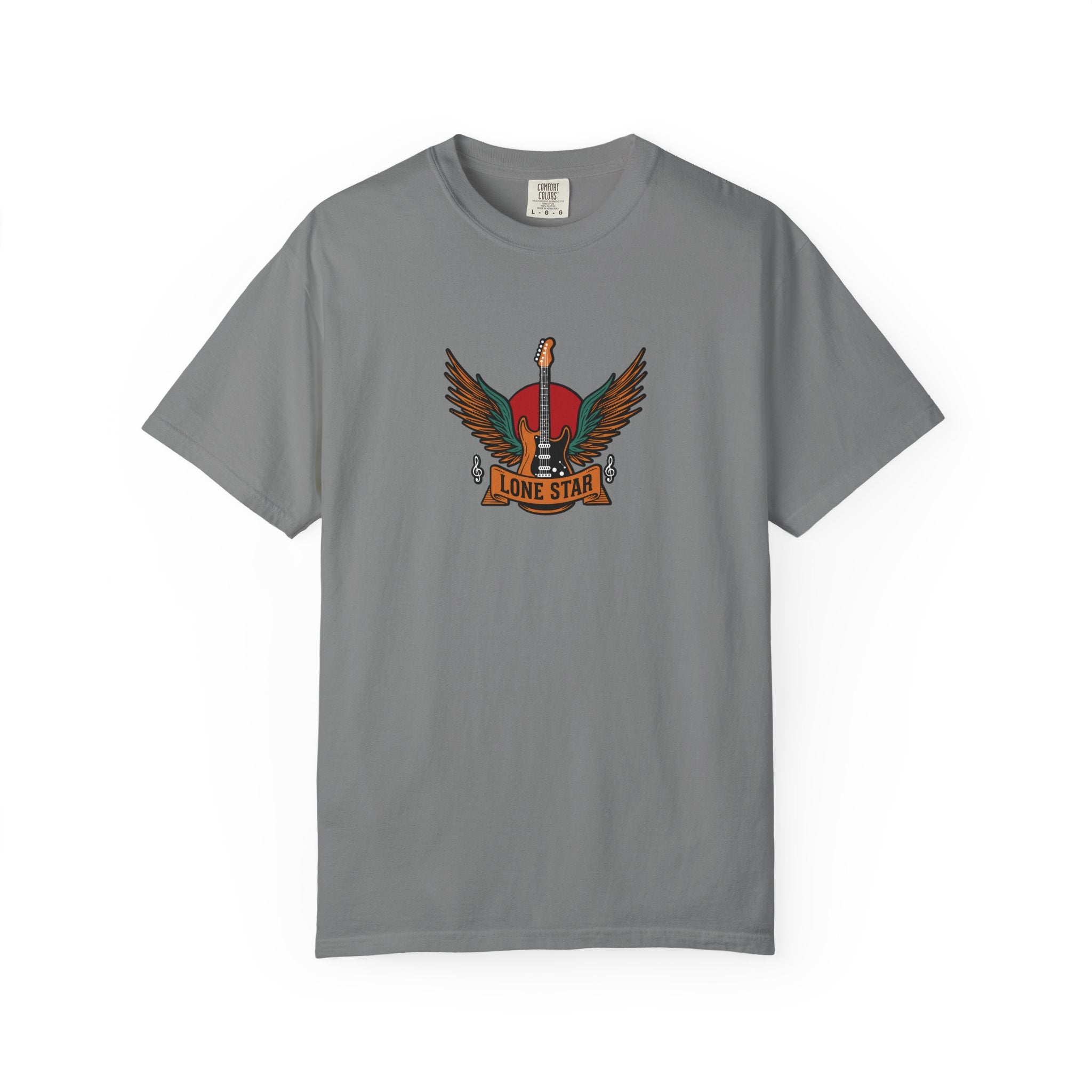Lone Star Unisex Garment-Dyed T-Shirt, Casual Tee, Gift for Texas Lovers, Vintage Style, Comfortable Everyday Shirt, Great for Festivals