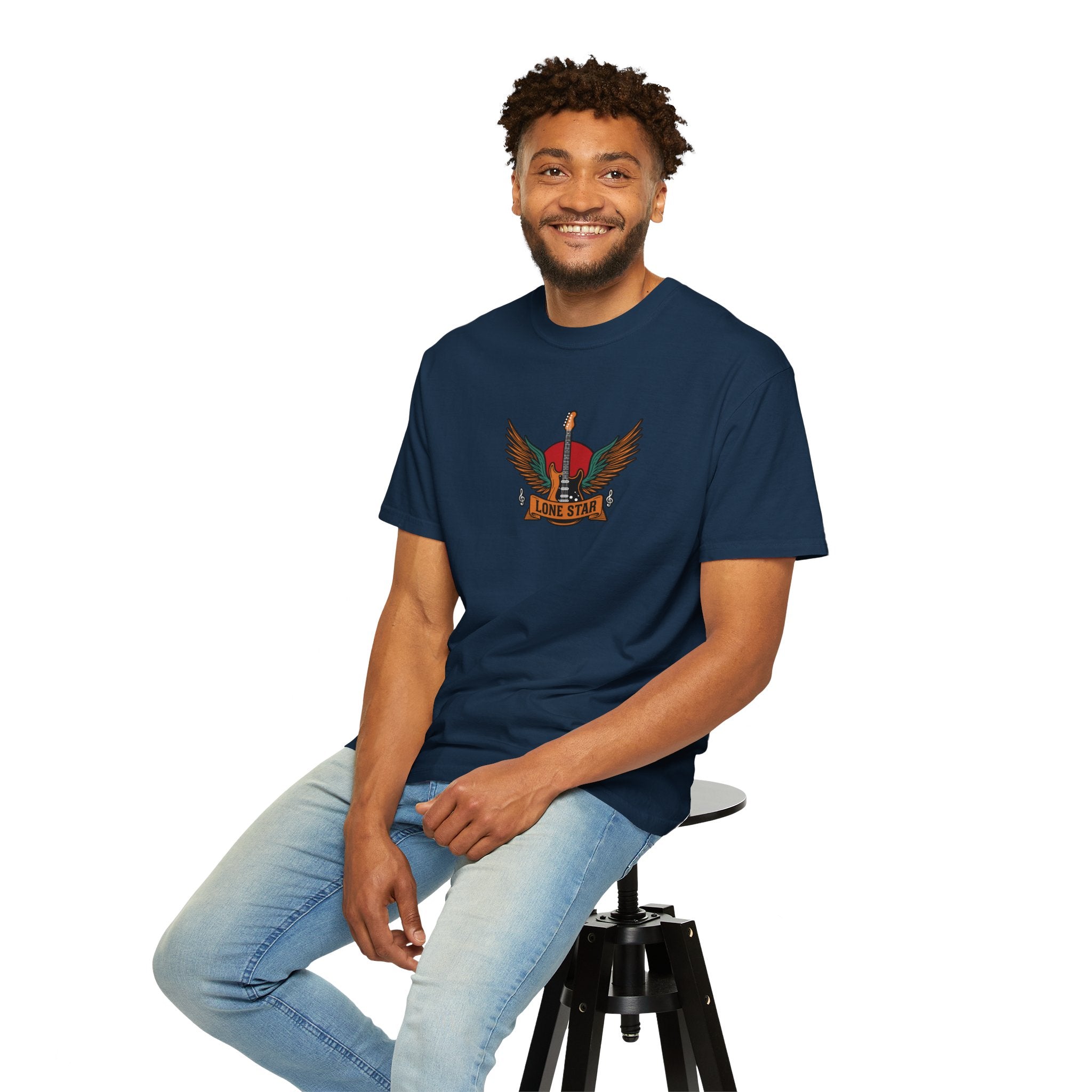 Lone Star Graphic T-Shirt - Unisex, Vintage Style Tee, Texas Pride Shirt, Casual Wear, Gift for Him/Her