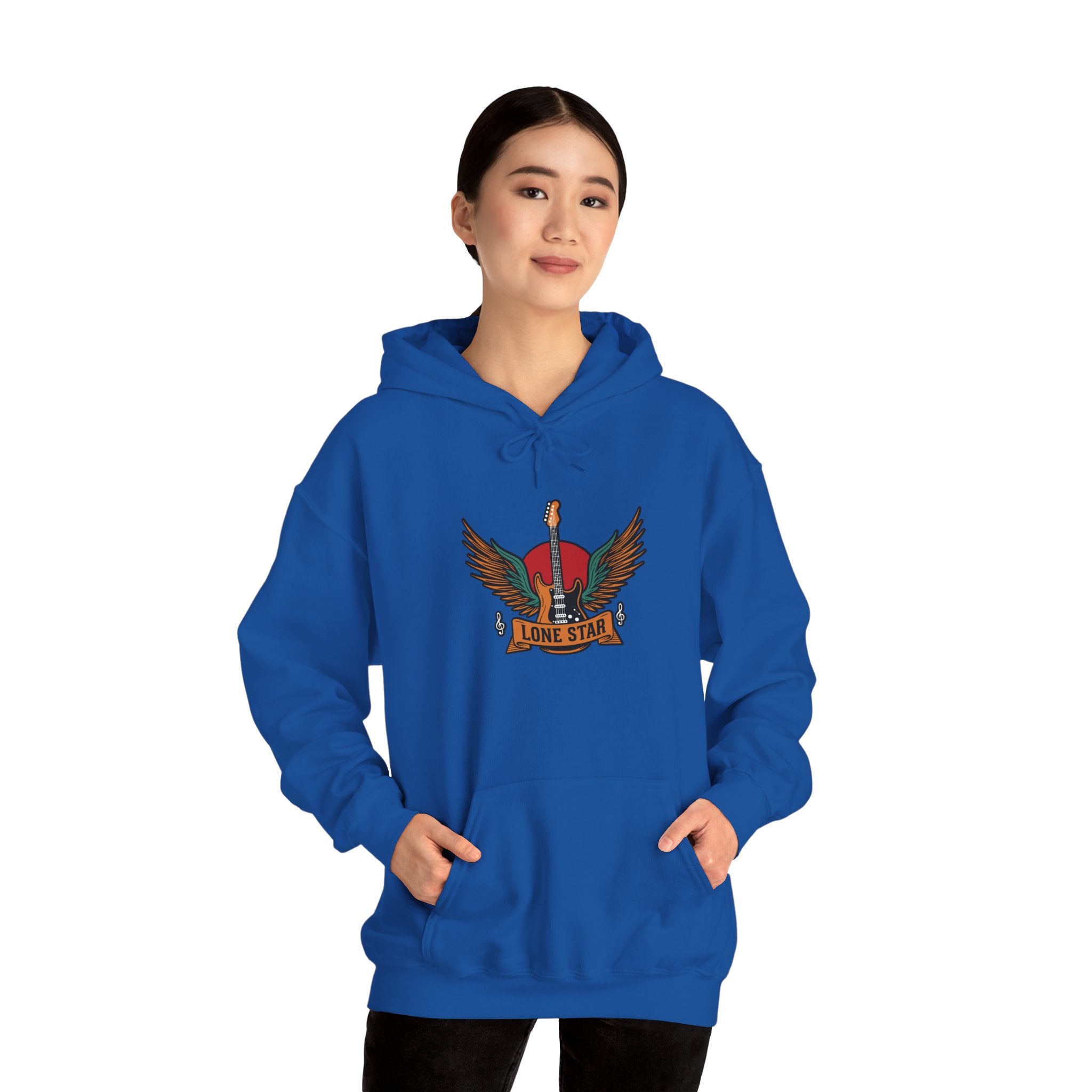 Lone Star Hoodie - Cozy Unisex Sweatshirt, Perfect for Western Fans, Casual Wear, Gift for Birthdays, Road Trips, and College Life
