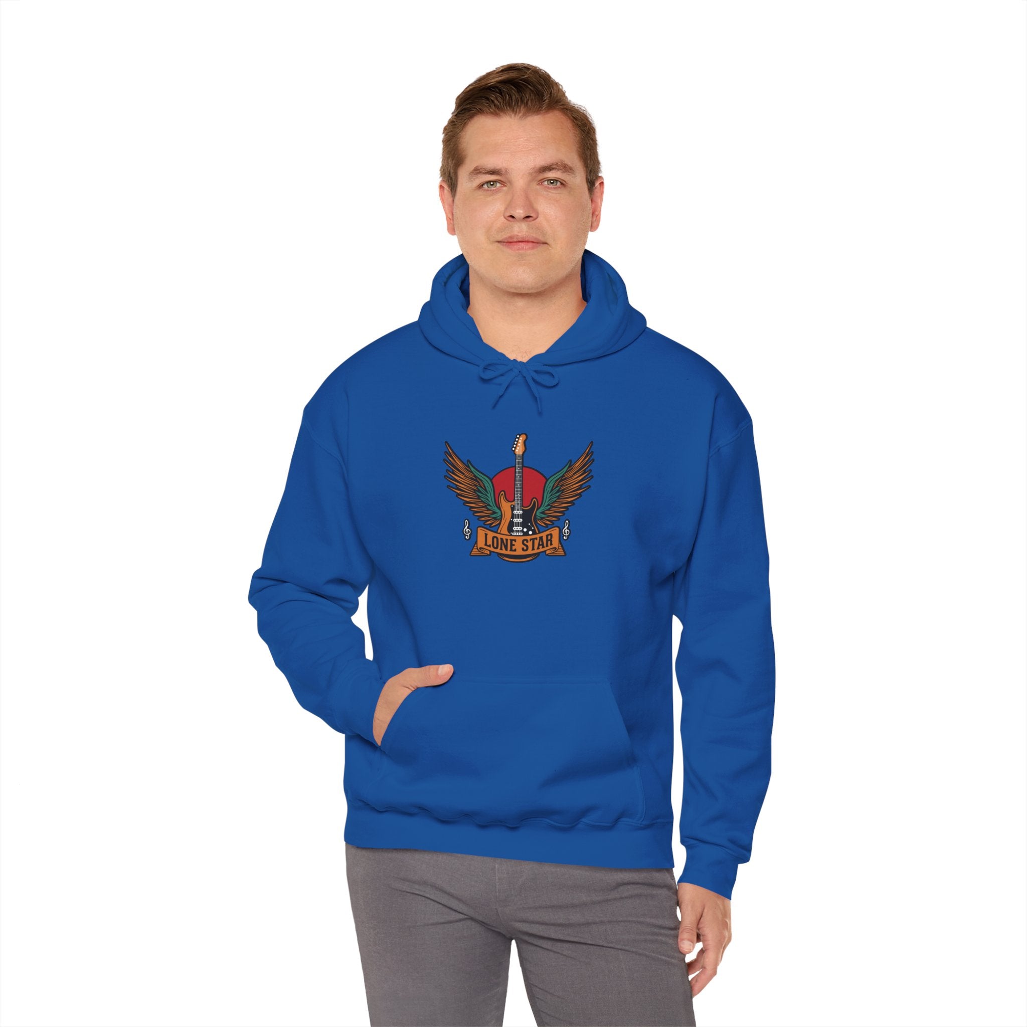 Lone Star Hoodie - Cozy Unisex Sweatshirt, Perfect for Western Fans, Casual Wear, Gift for Birthdays, Road Trips, and College Life
