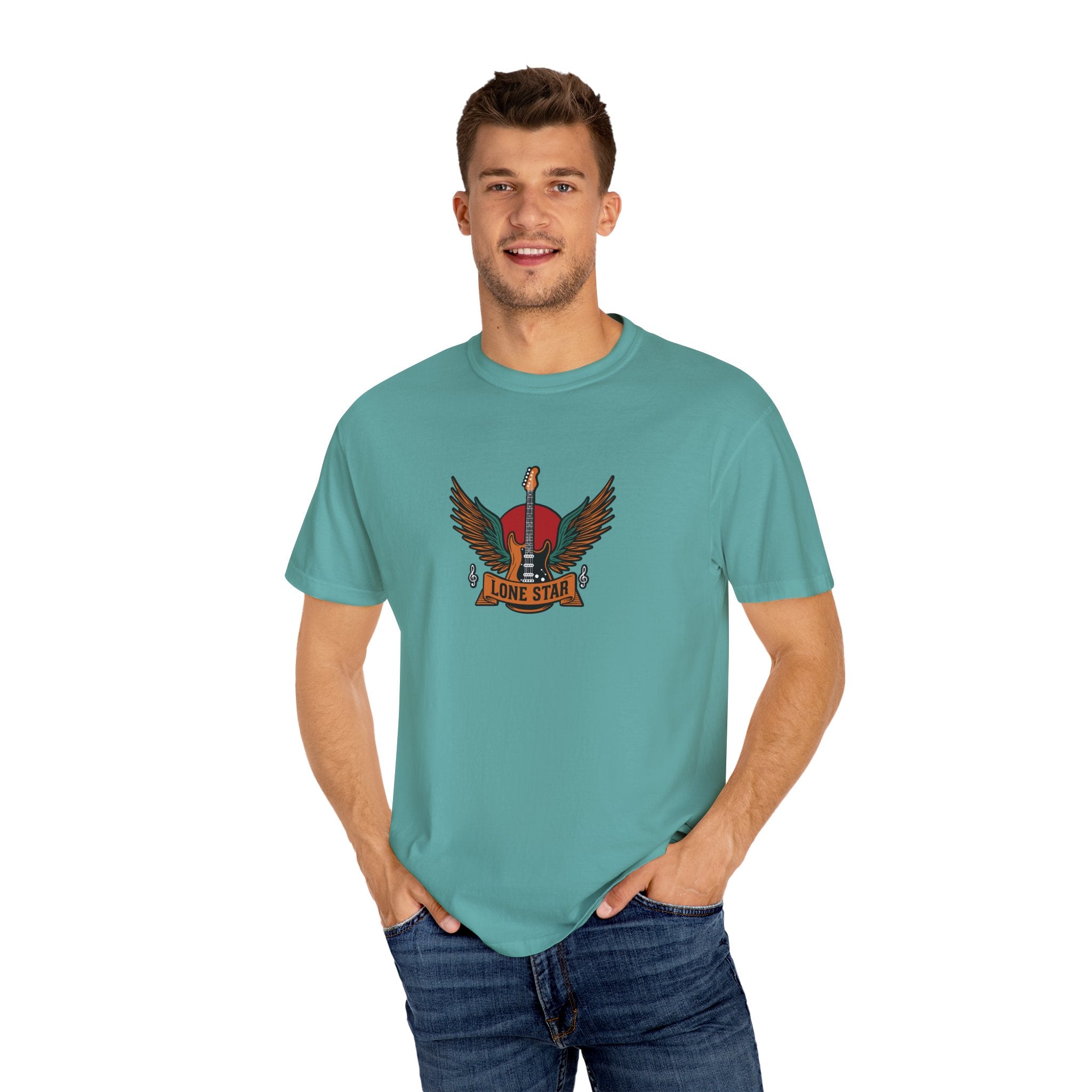 Lone Star Graphic T-Shirt - Unisex, Vintage Style Tee, Texas Pride Shirt, Casual Wear, Gift for Him/Her