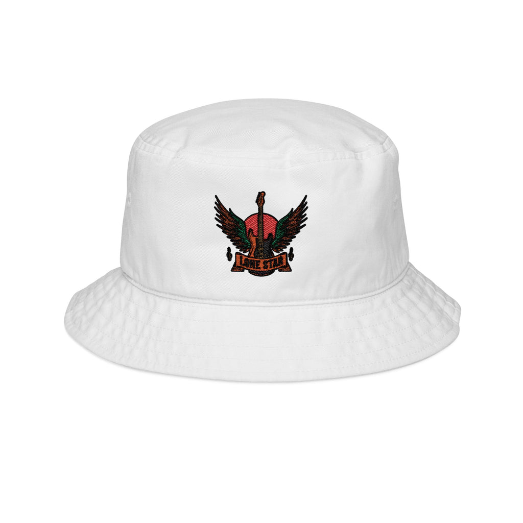 Embroidered Bucket Hat with Floral Design, Casual Sun Hat, Summer Accessory, Beachwear, Fashionable Headwear