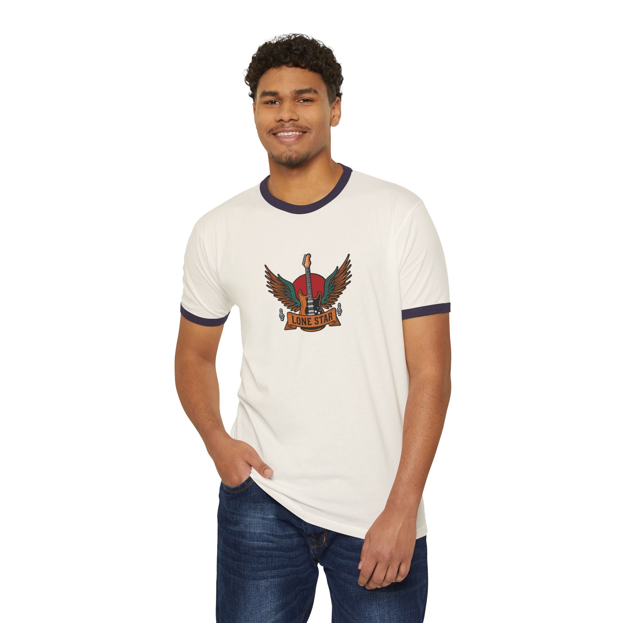 Vintage-Inspired Unisex Cotton Ringer T-Shirt - Perfect for Casual Outings, Music Festivals, Gifts for Him/Her, Summer Wardrobe [...]