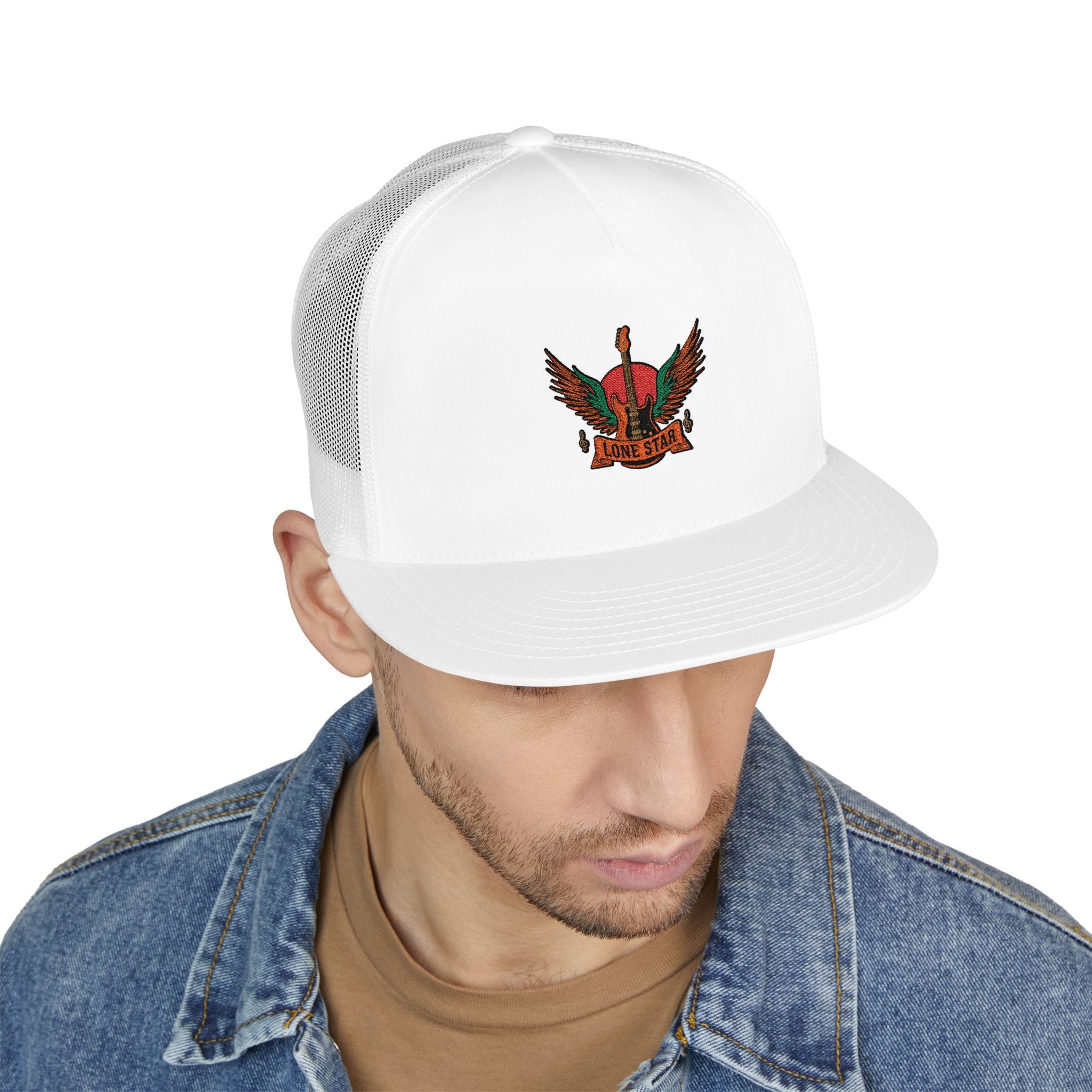 Embroidered 5 Panel Trucker Cap, Casual Hat for Outdoor Adventures, Perfect Gift for Men & Women, Stylish Summer Accessory, Unique [...]