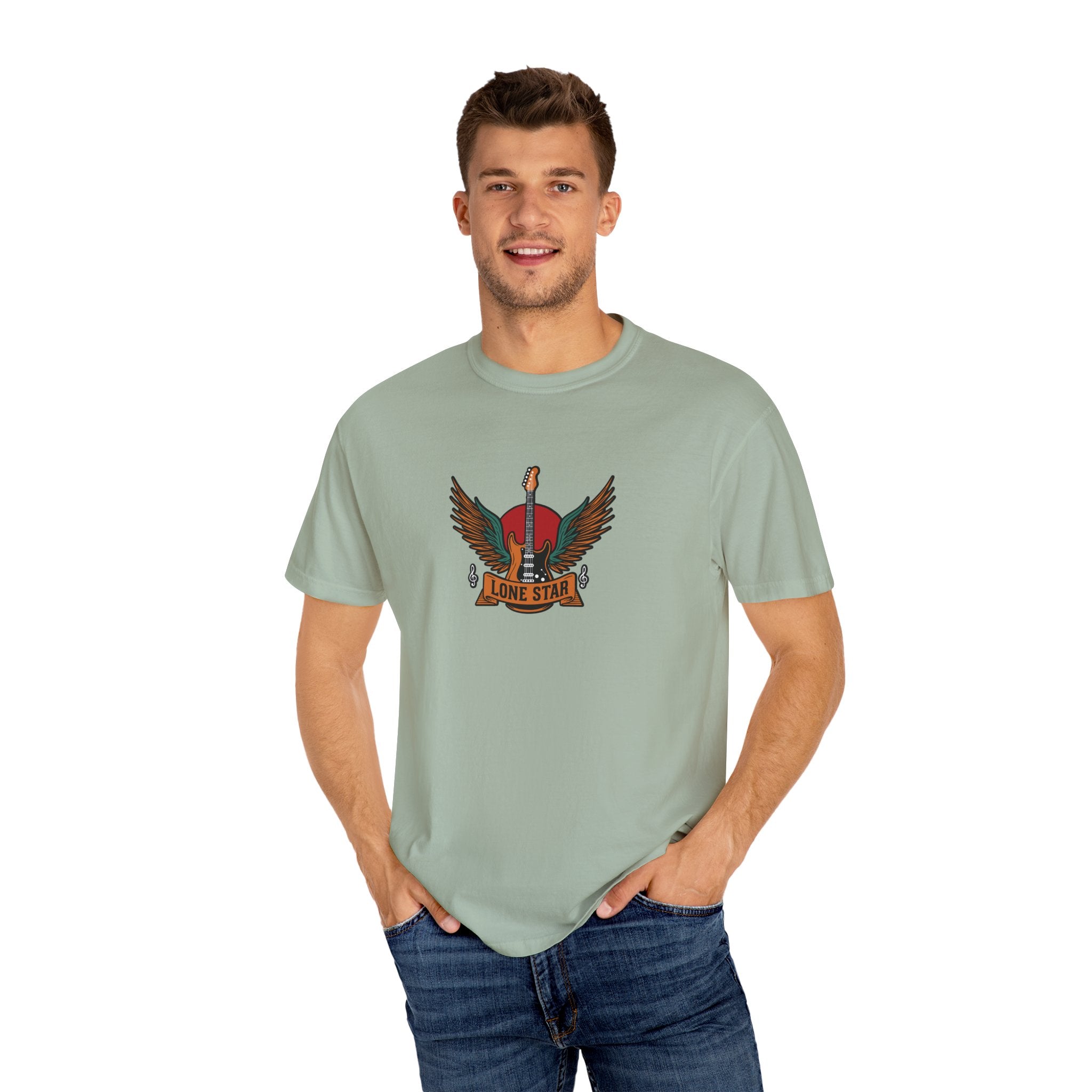 Lone Star Graphic Tee, Unisex T-Shirt for Music Lovers, Festival Ready, Casual Wear, Vintage Style, Gift for Him/Her
