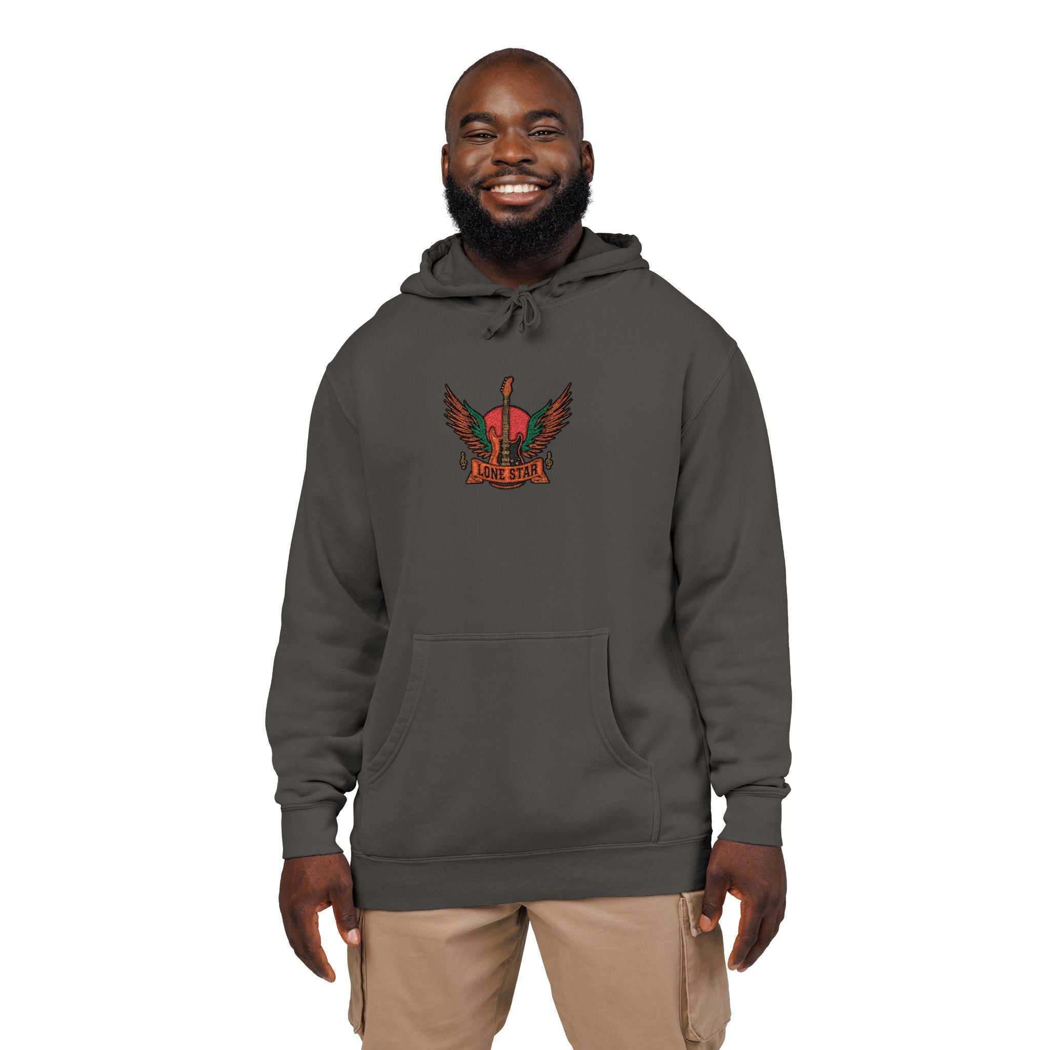 Embroidered Crown Hoodie, Cozy Hoodie, Unique Gift, Casual Fashion, Fall Layering, Unisex Hoodie, Birthday Present, Relaxed Wear