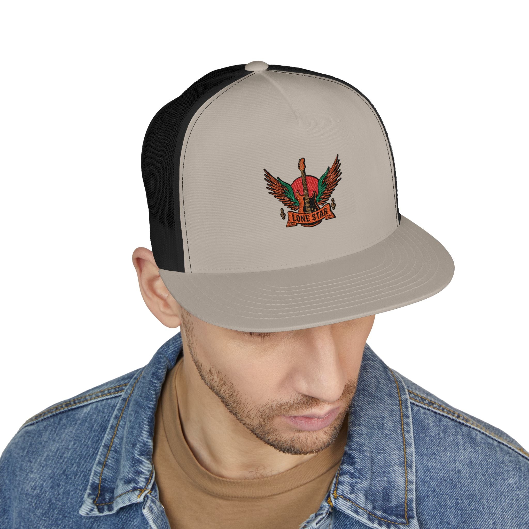 Embroidered 5 Panel Trucker Cap, Casual Hat for Outdoor Adventures, Perfect Gift for Men & Women, Stylish Summer Accessory, Unique [...]