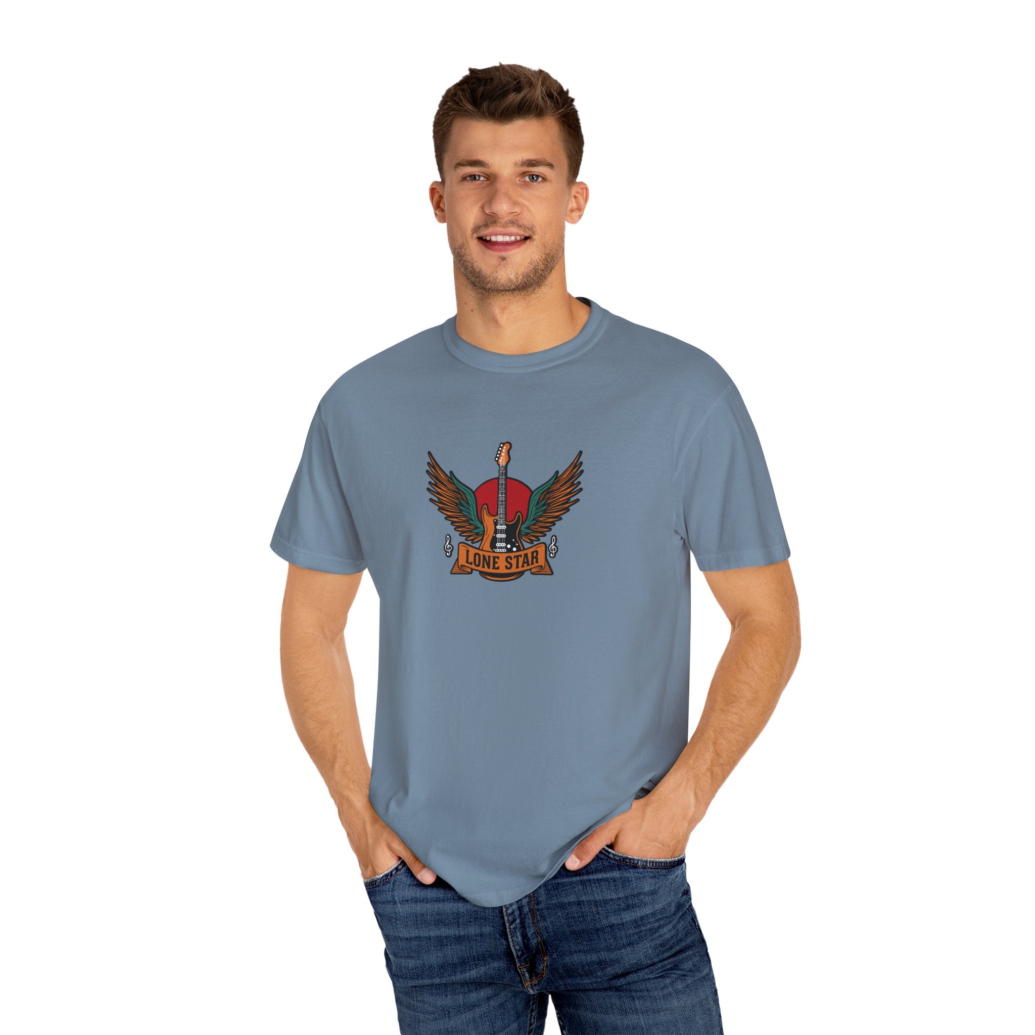 Lone Star Graphic T-Shirt - Unisex, Vintage Style Tee, Texas Pride Shirt, Casual Wear, Gift for Him/Her